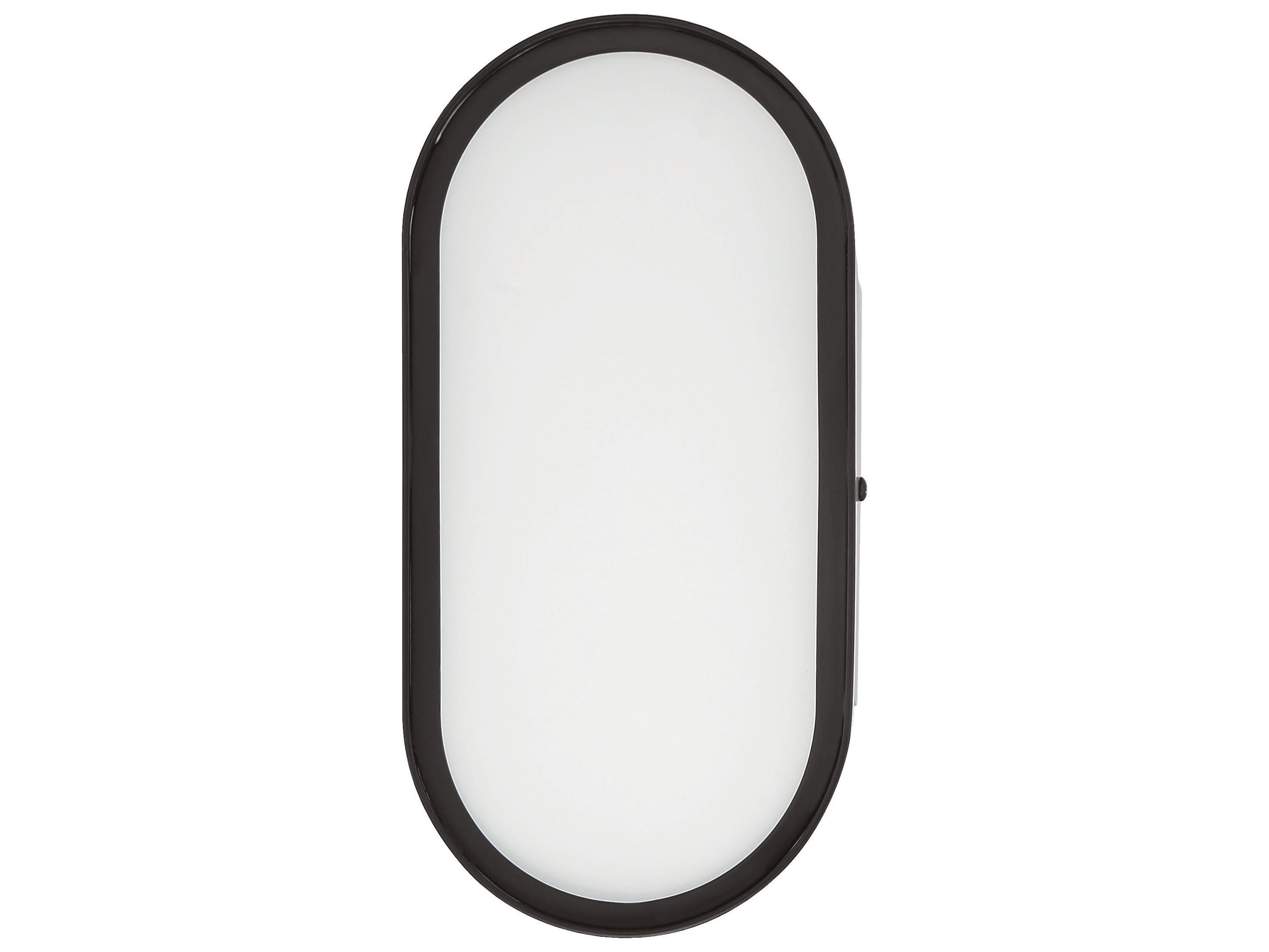 Craftmade Melody 1-Light Flat Black Glass LED Wall Sconce