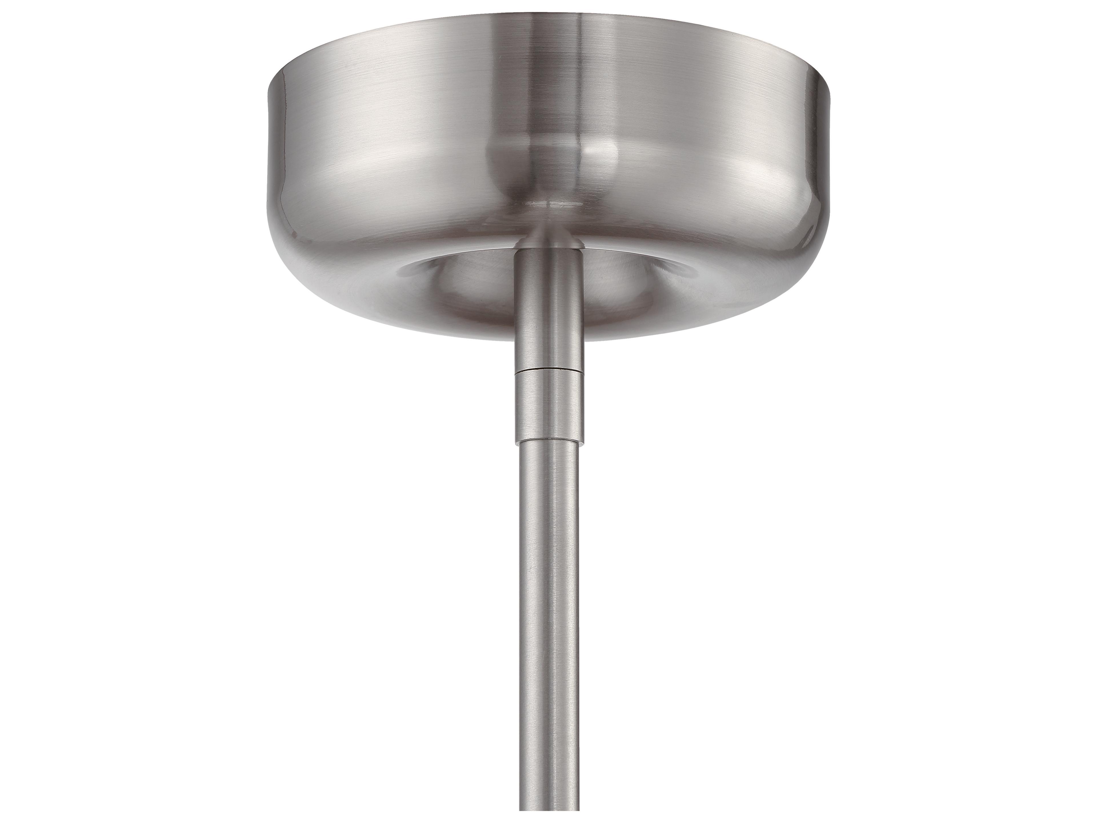 Craftmade Melody 1-Light Brushed Polished Nickel Glass Globe Pendant