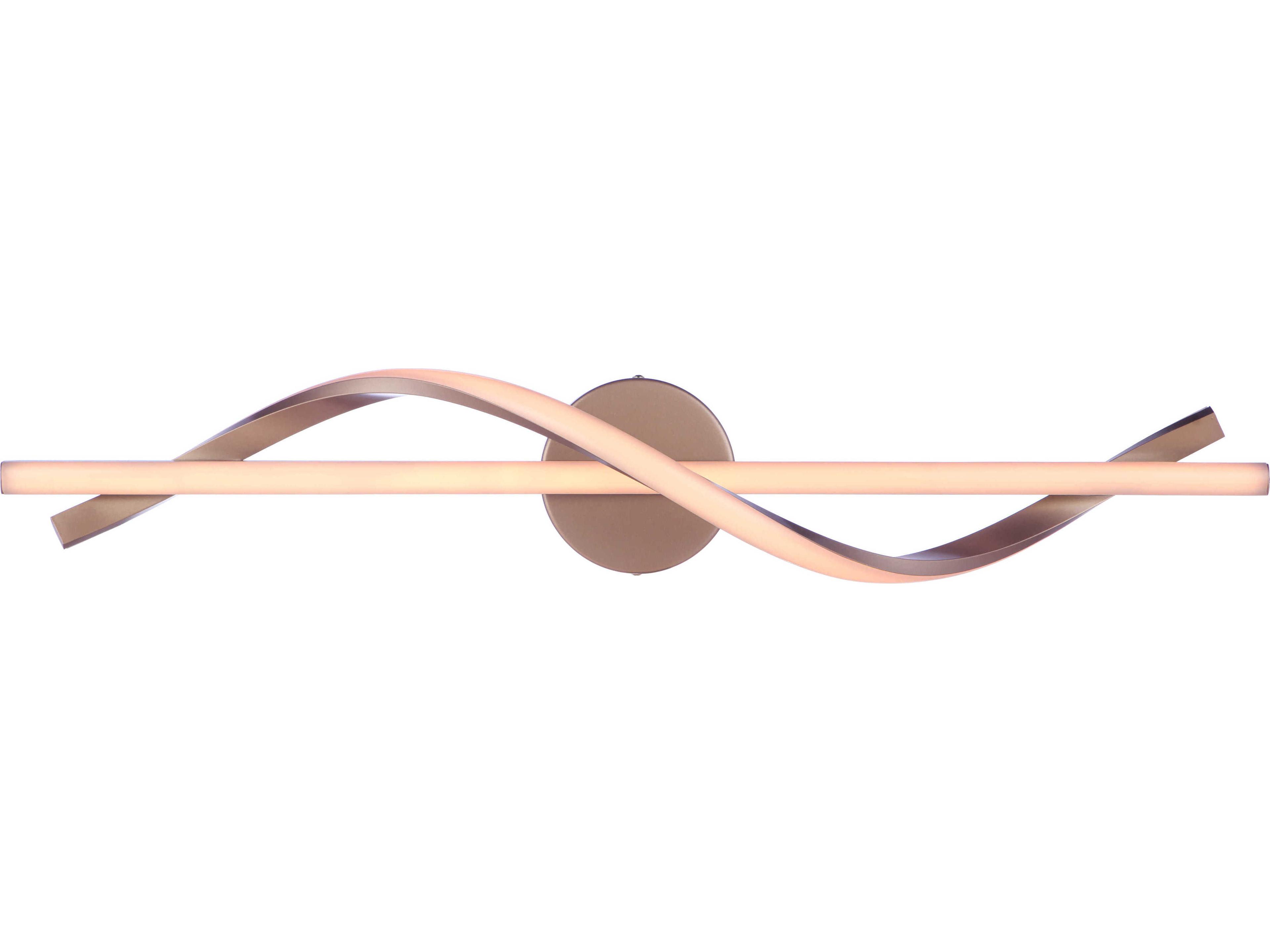 Craftmade Pulse Champagne Brass Vanity Light