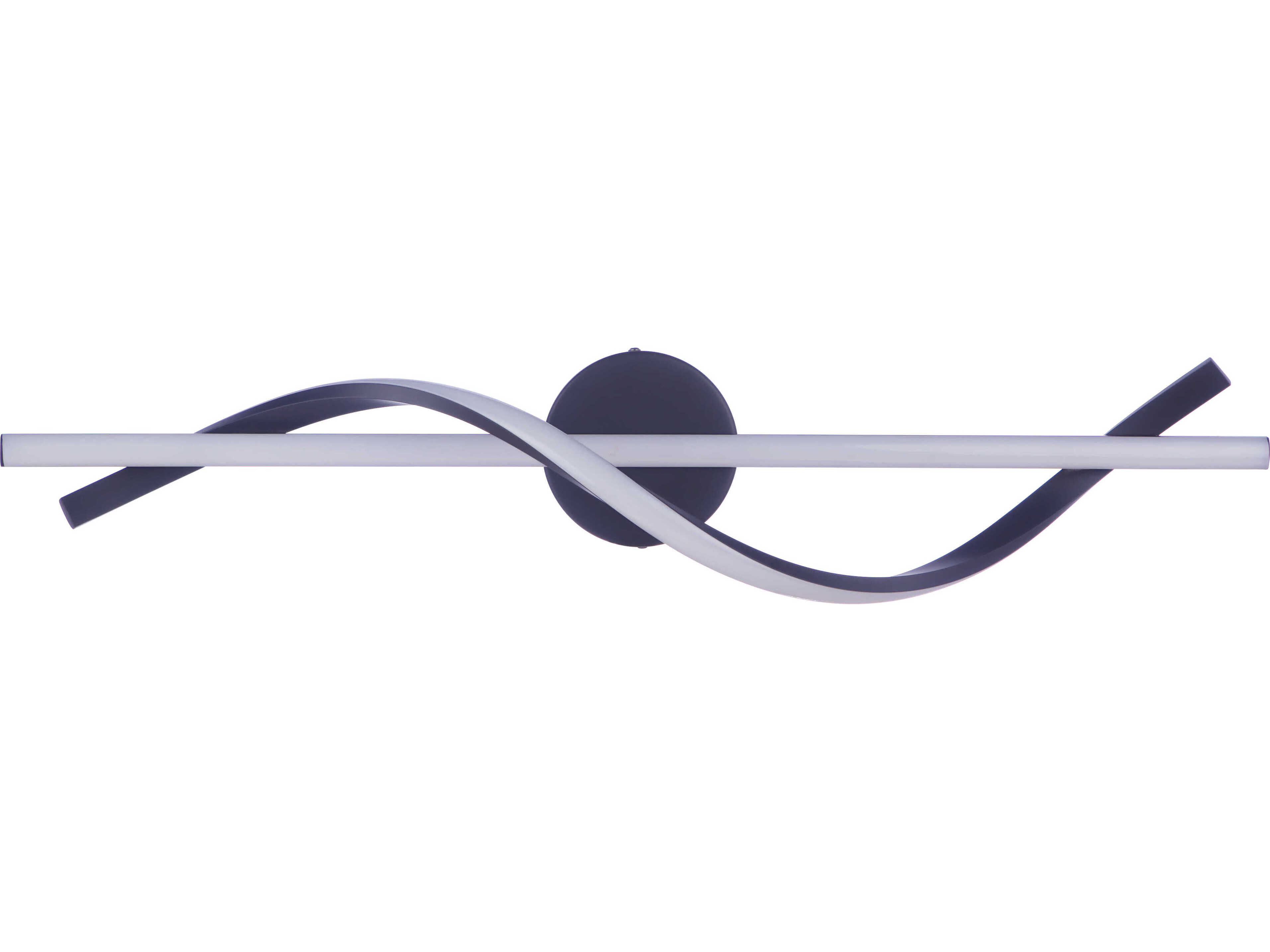 Craftmade Pulse Flat Black Vanity Light