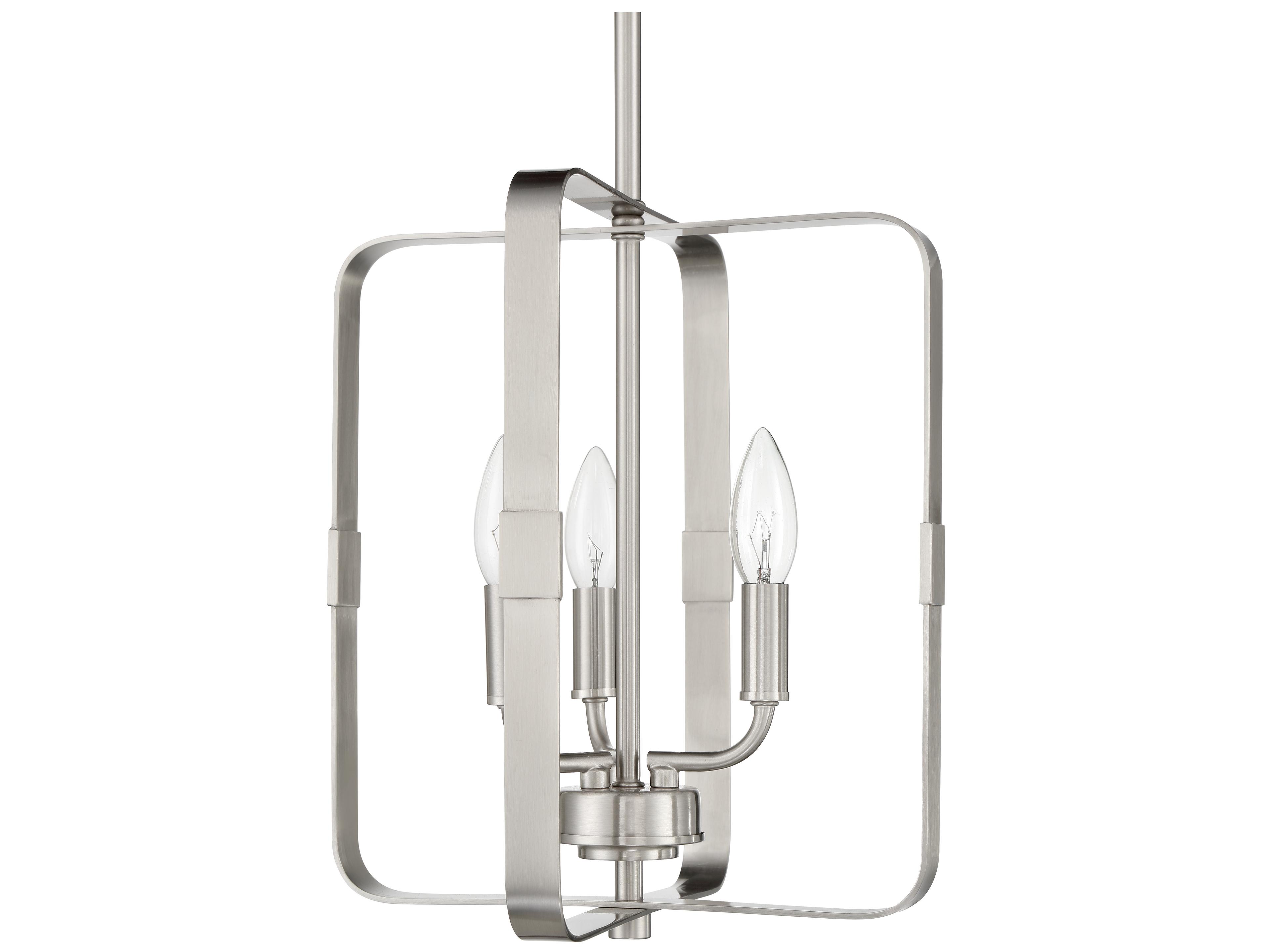 Craftmade Stowe 3-Light Brushed Polished Nickel Chandelier