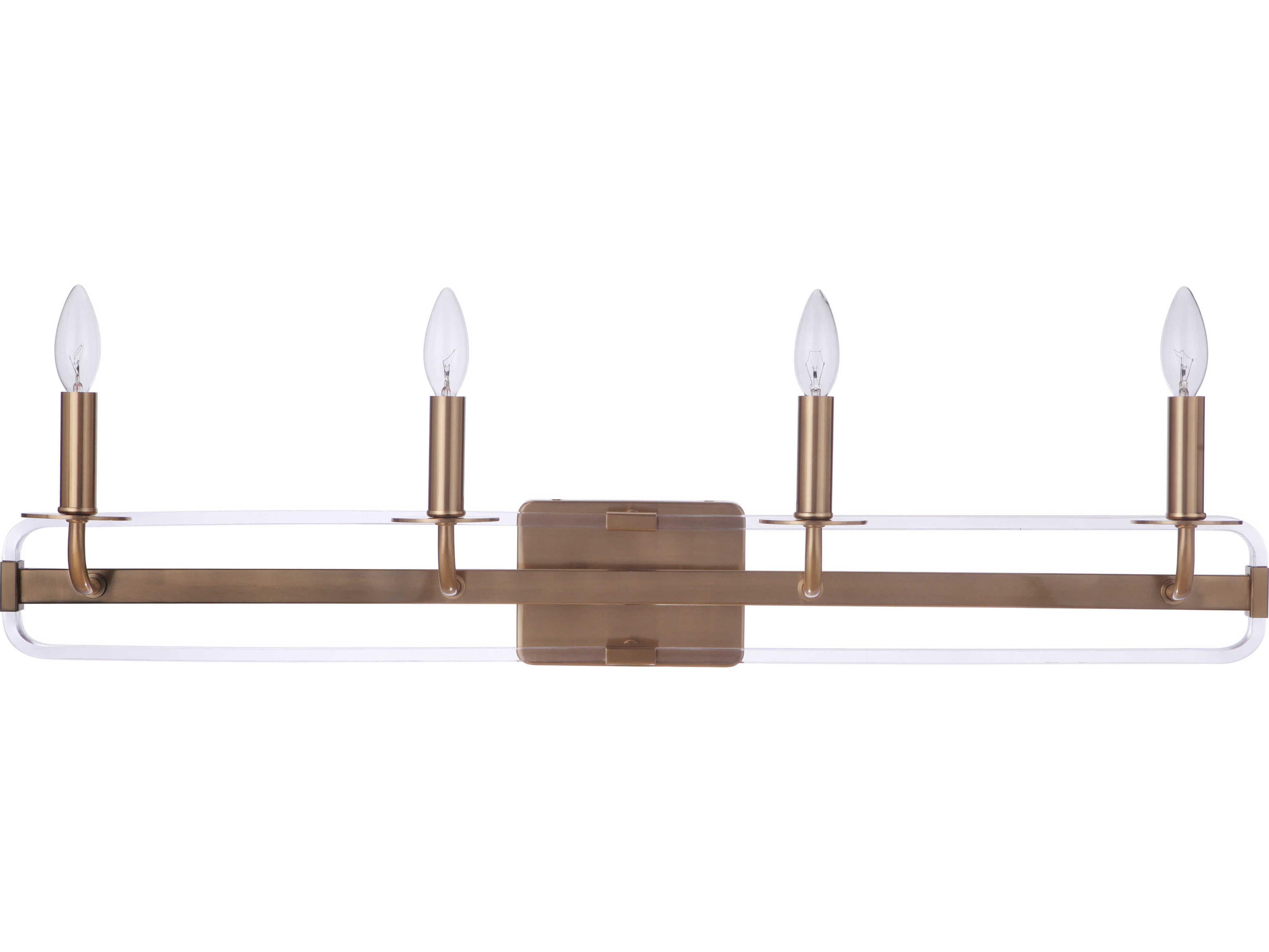 Craftmade Graclyn 4-Light Satin Brass Vanity Light