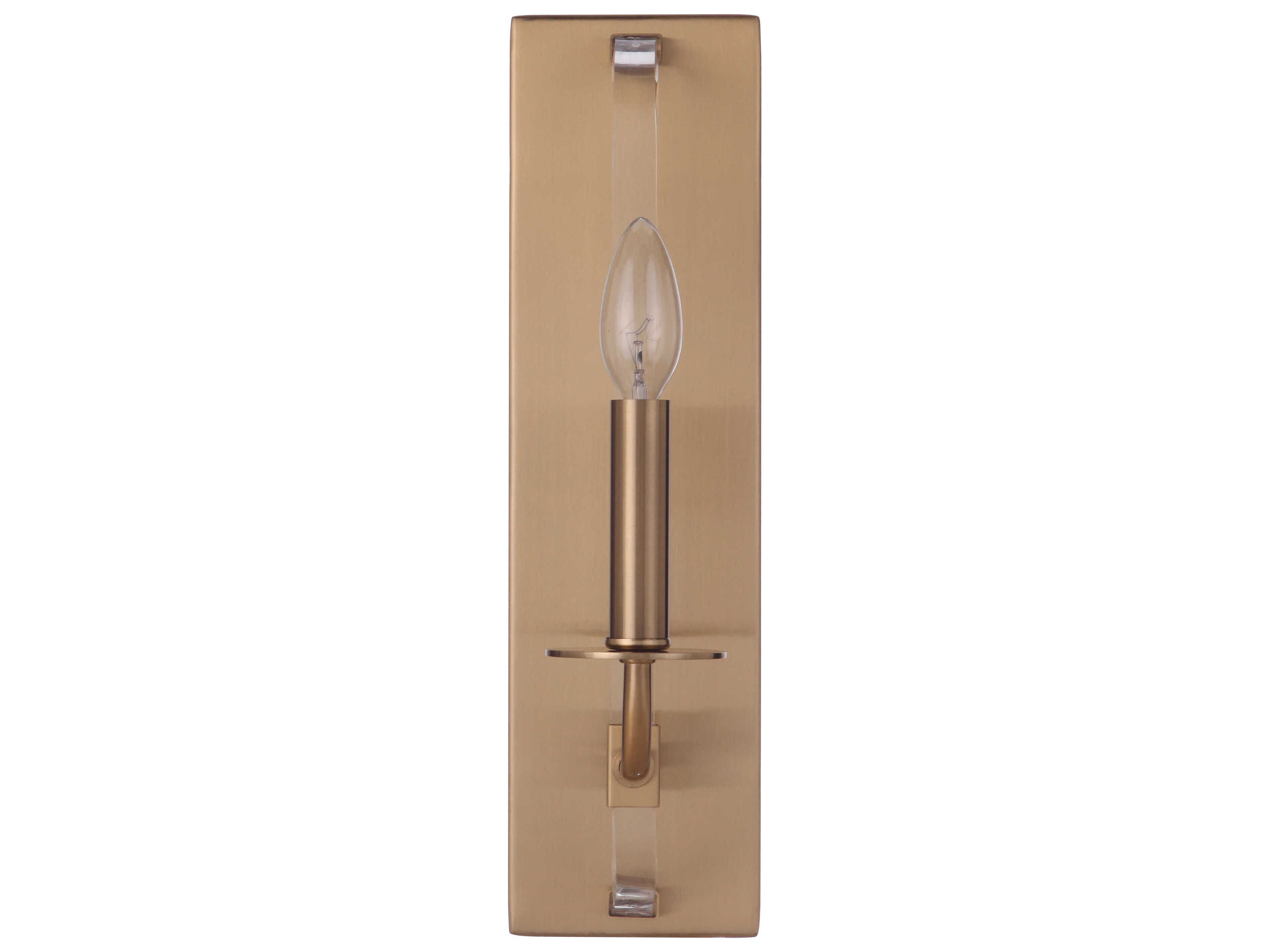 Craftmade Graclyn 1-Light Satin Brass Wall Sconce