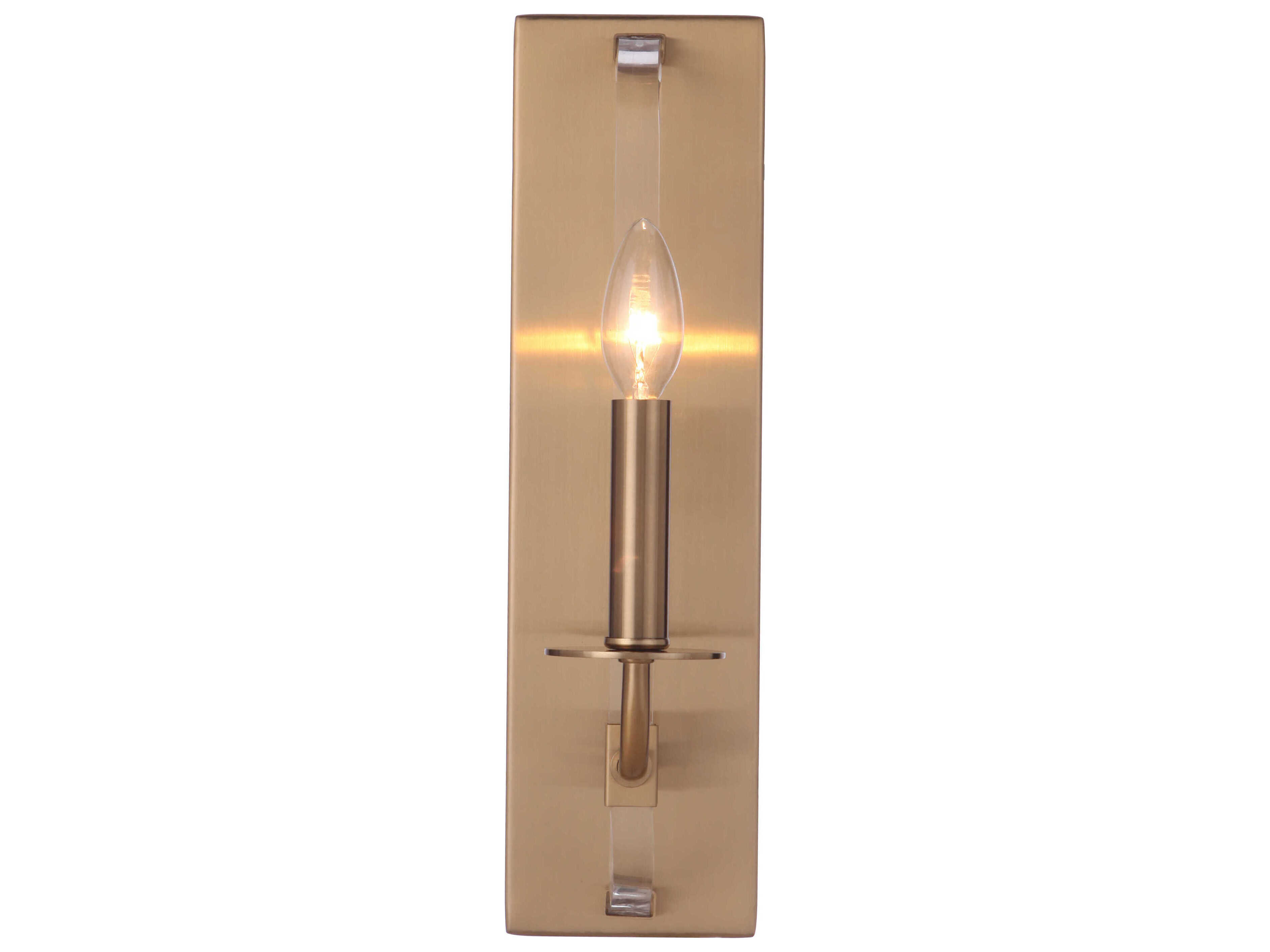 Craftmade Graclyn 1-Light Satin Brass Wall Sconce
