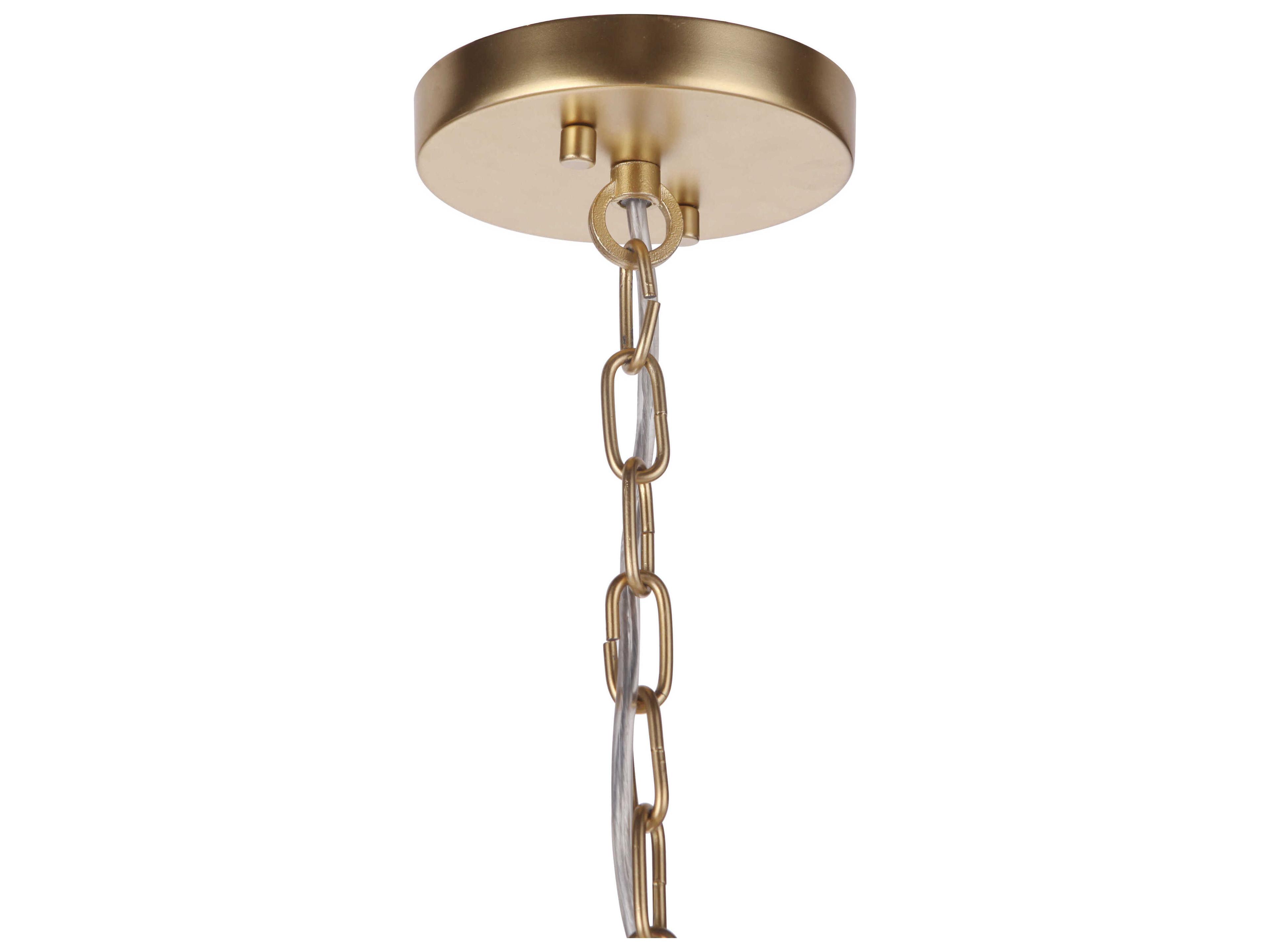 Craftmade Myos 1-Light Sunset Gold Glass Cylinder Mini Pendant