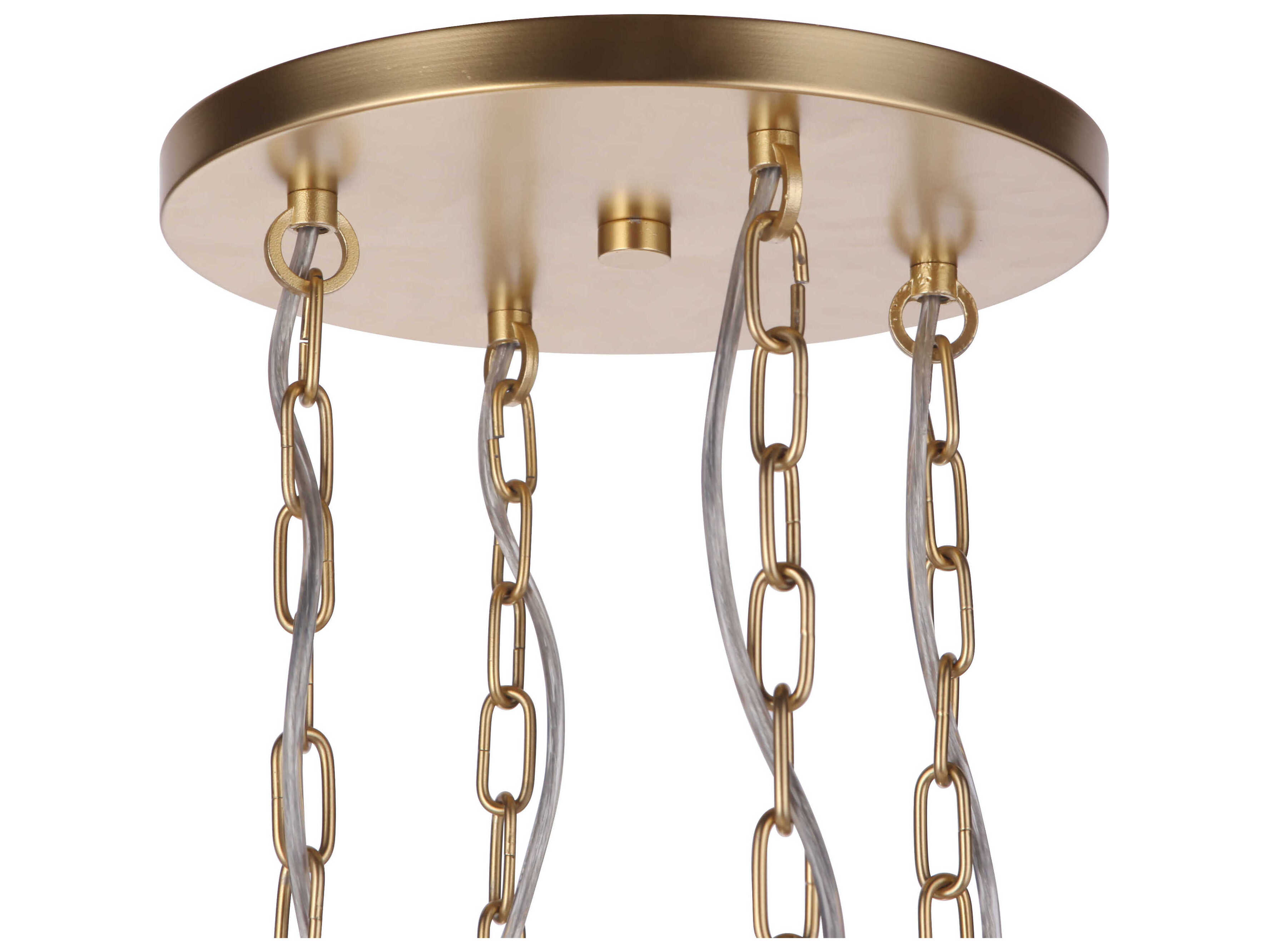 Craftmade Myos 4-Light Sunset Gold Glass Cylinder Mini Pendant