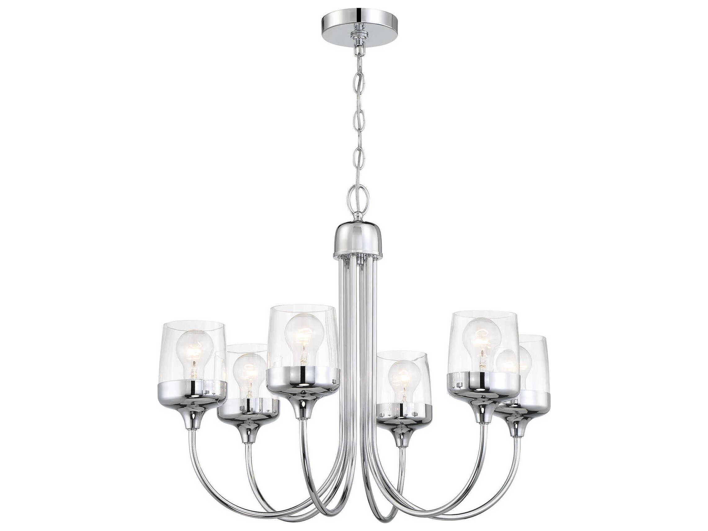 Craftmade Wrenn 6-Light Chrome Chandelier
