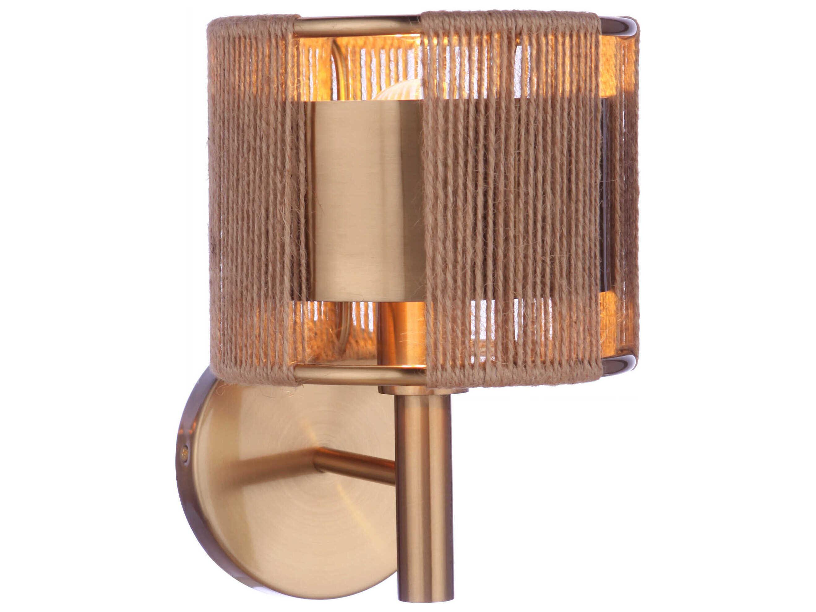 Craftmade Kensey 1-Light Satin Brass Wall Sconce