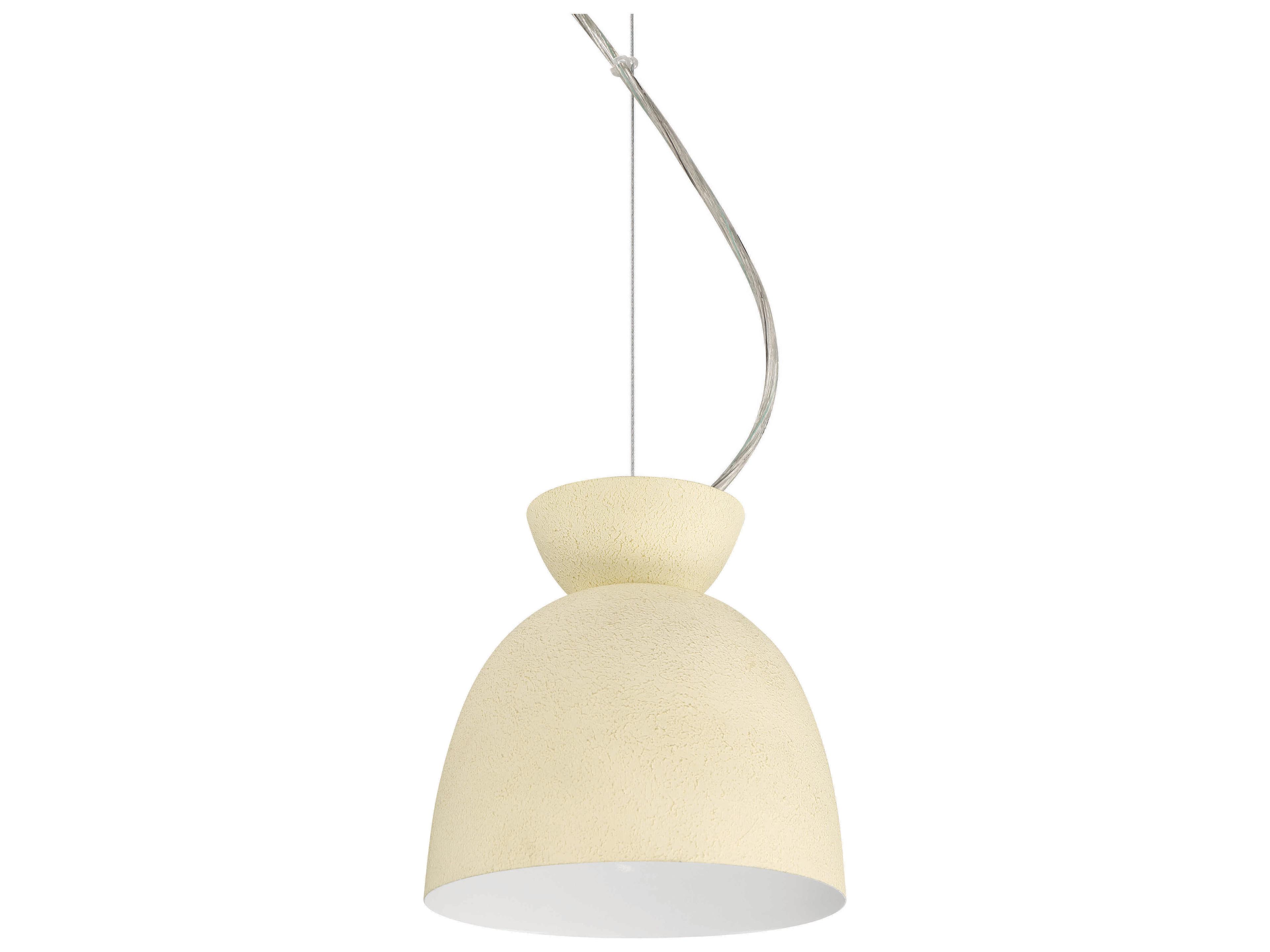 Craftmade Ventura 1-Light Cottage White Dome Mini Pendant