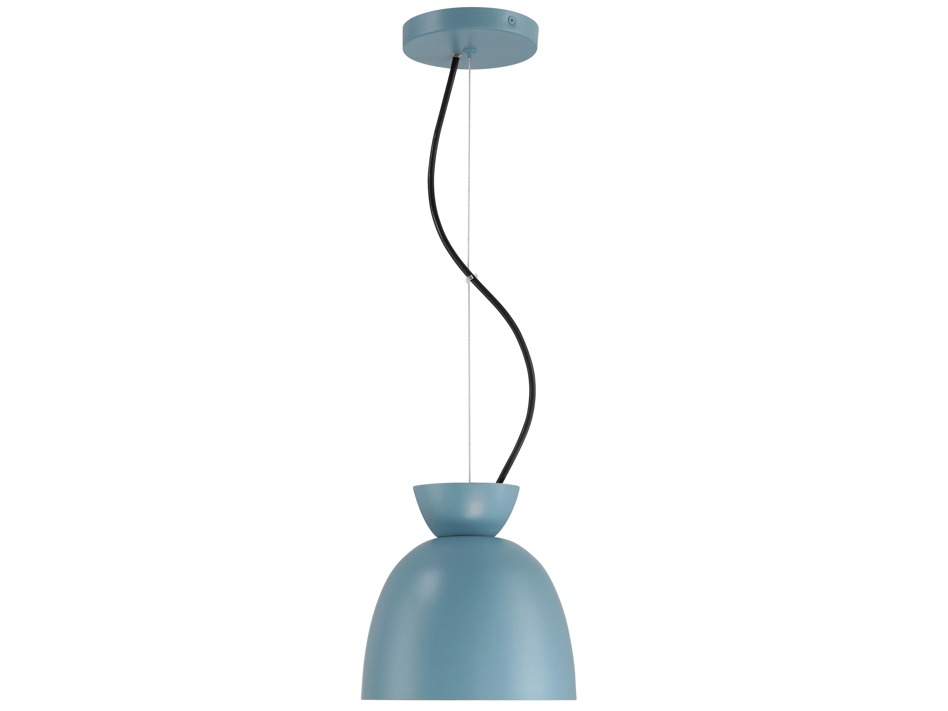Craftmade Ventura 1-Light Dusty Blue Dome Mini Pendant