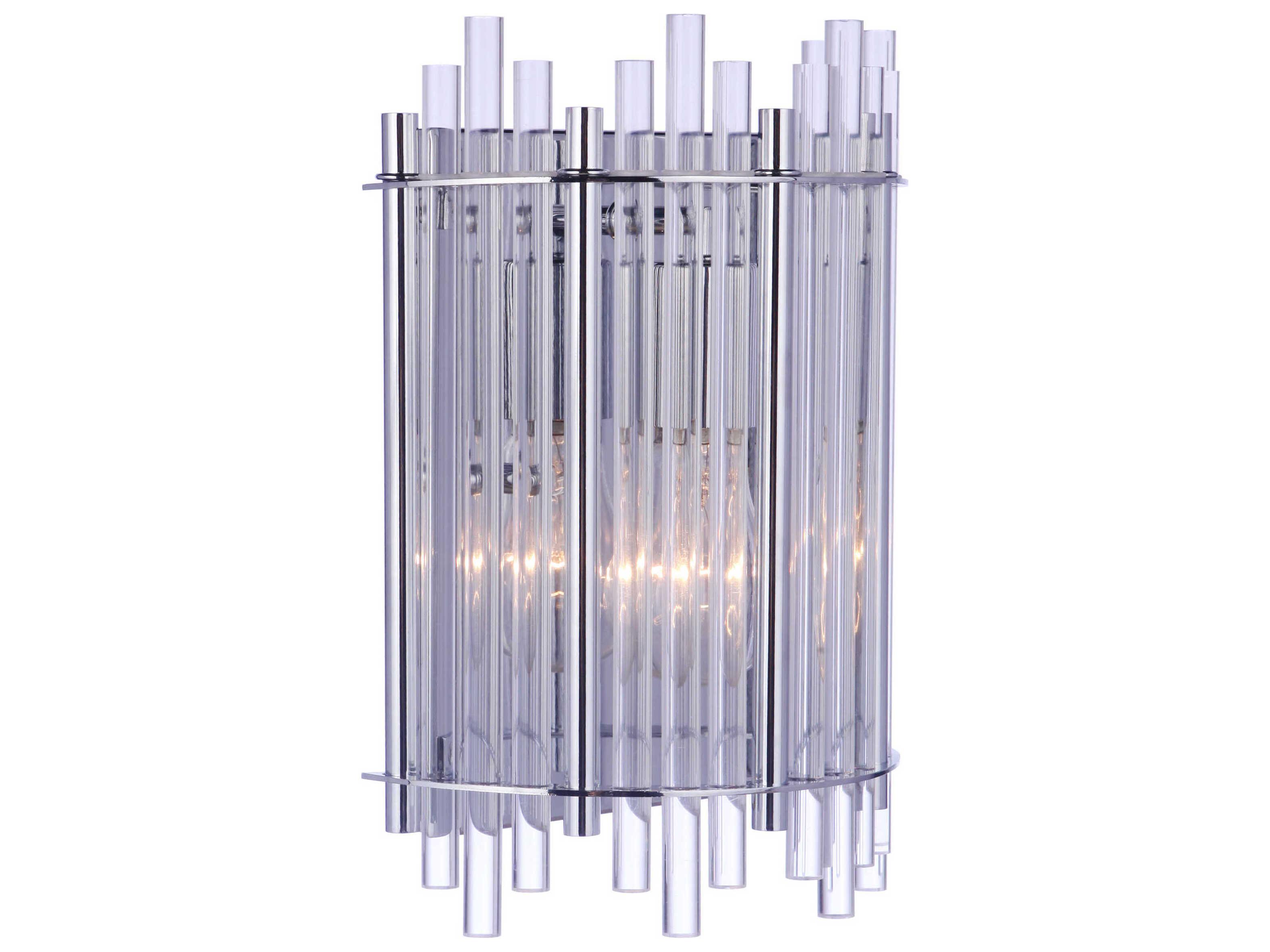 Craftmade Reveal 1-Light Chrome Wall Sconce