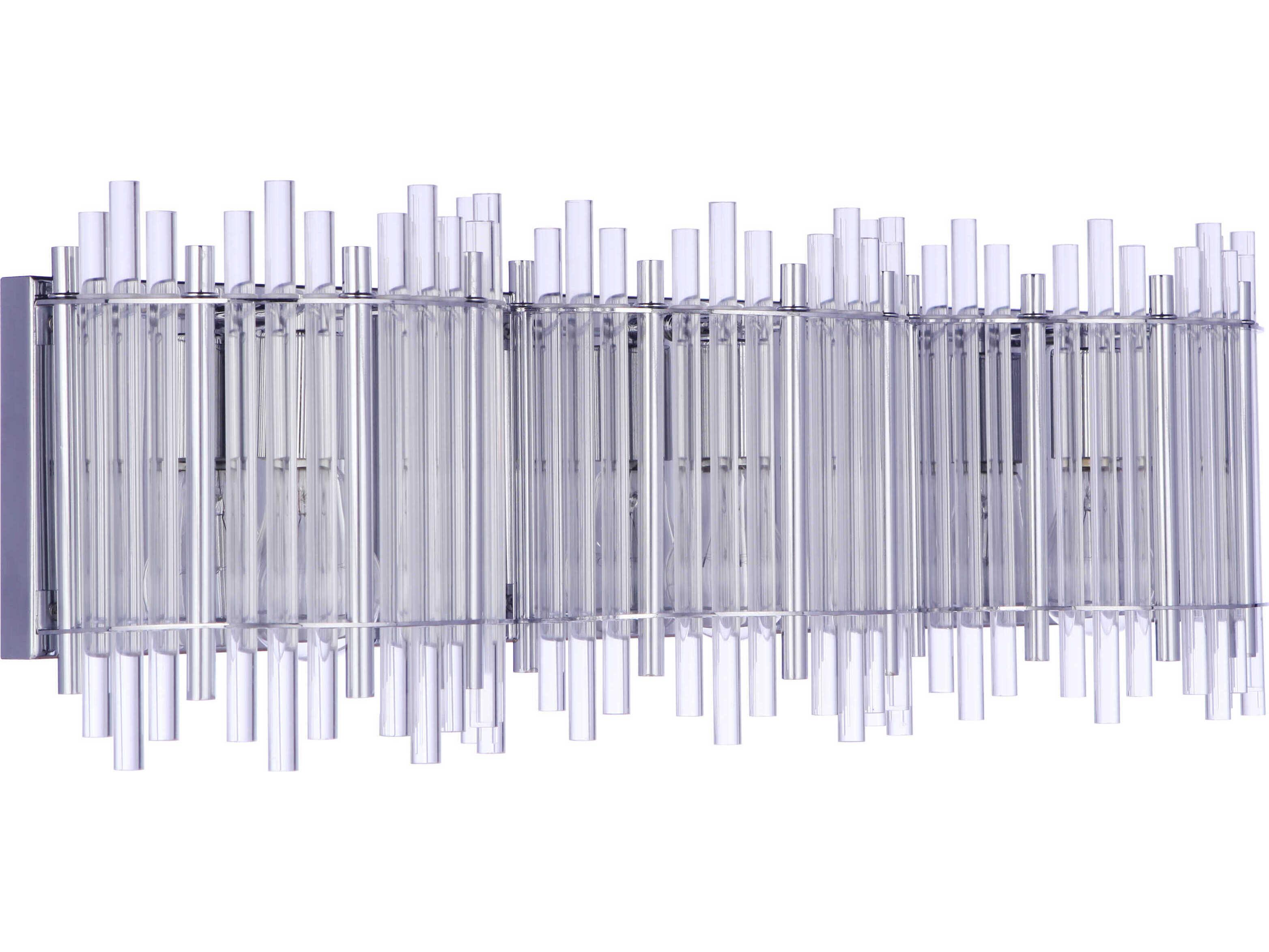 Craftmade Reveal 3-Light Chrome Vanity Light