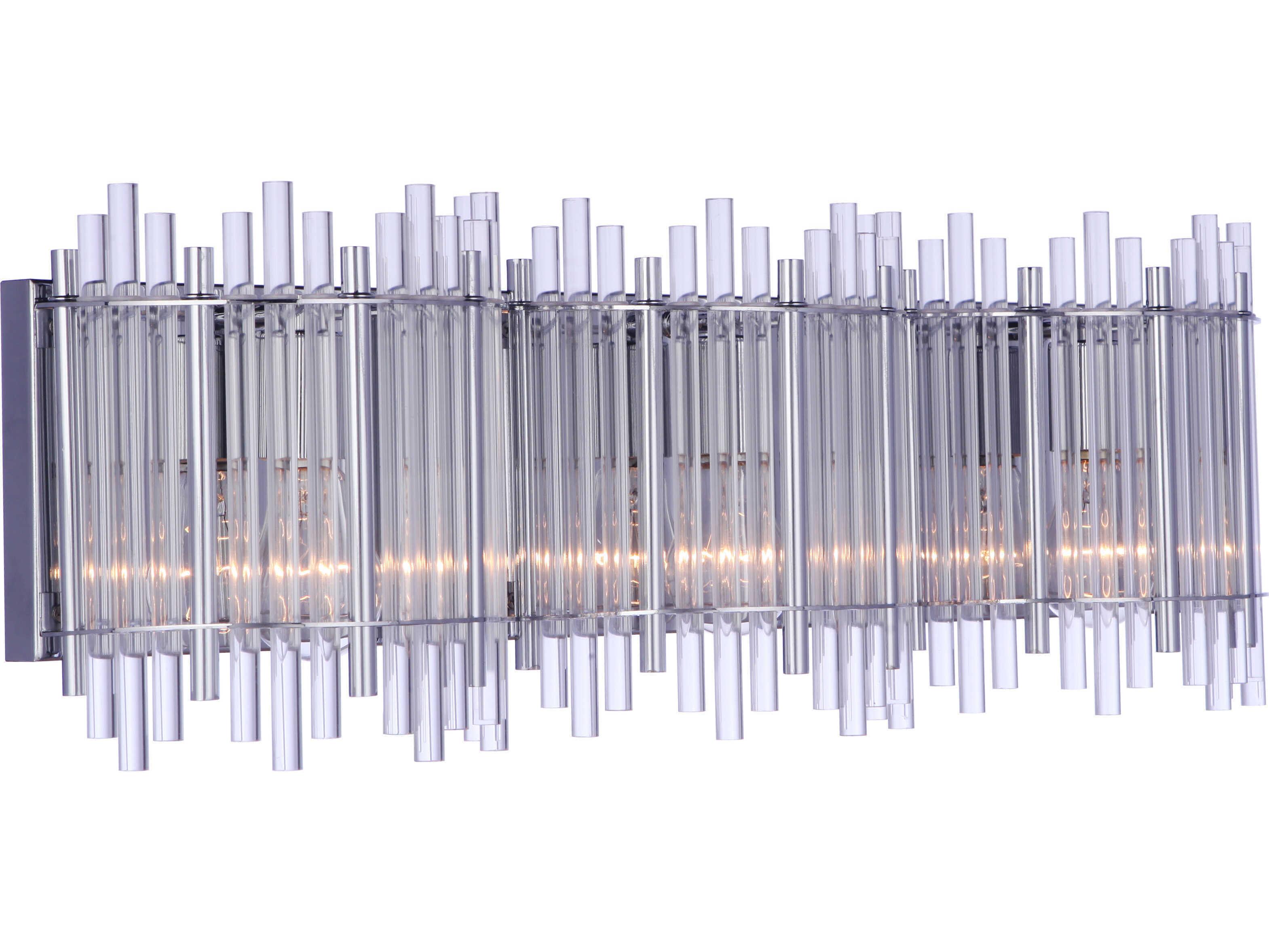 Craftmade Reveal 3-Light Chrome Vanity Light