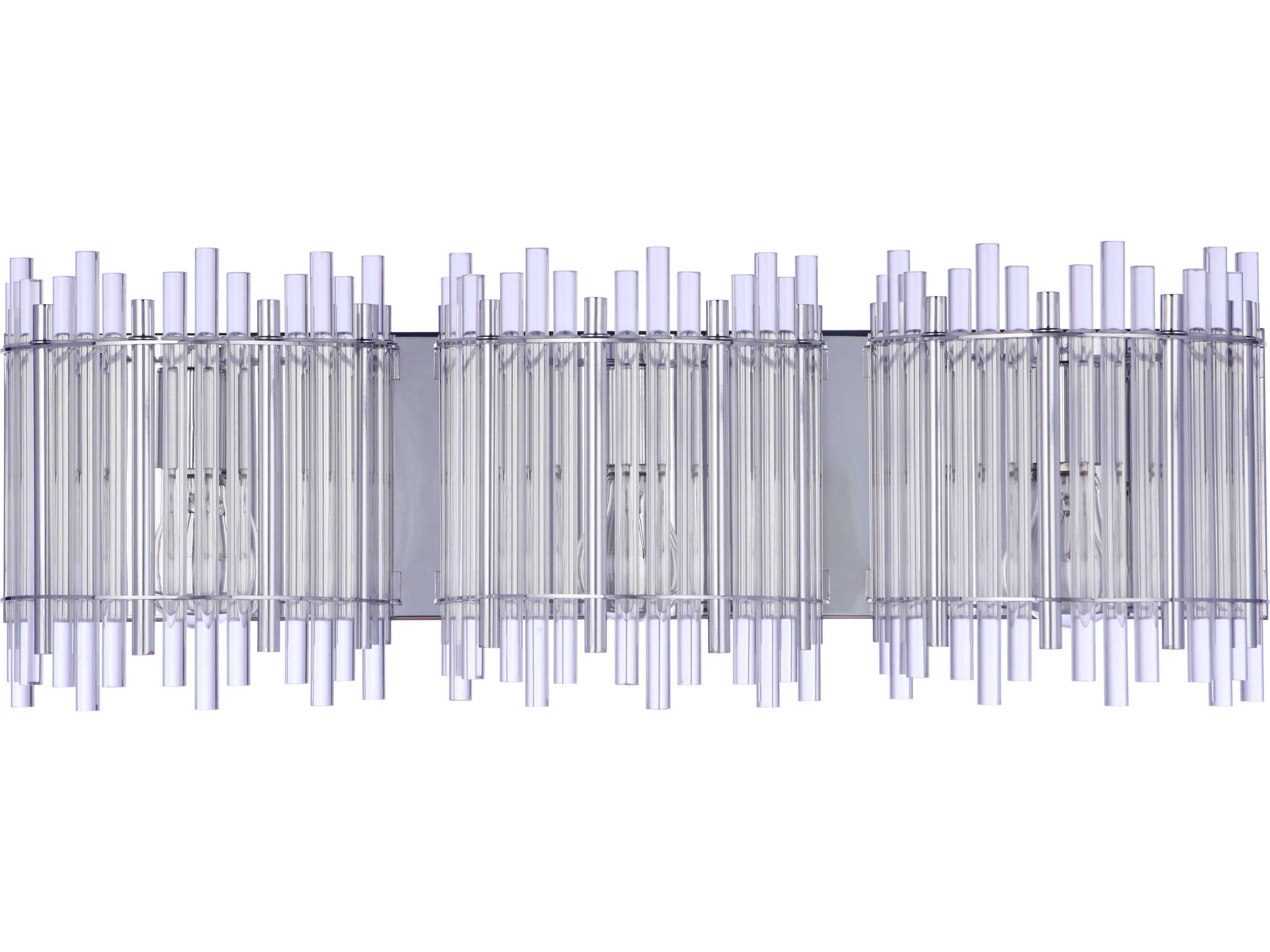 Craftmade Reveal 3-Light Chrome Vanity Light