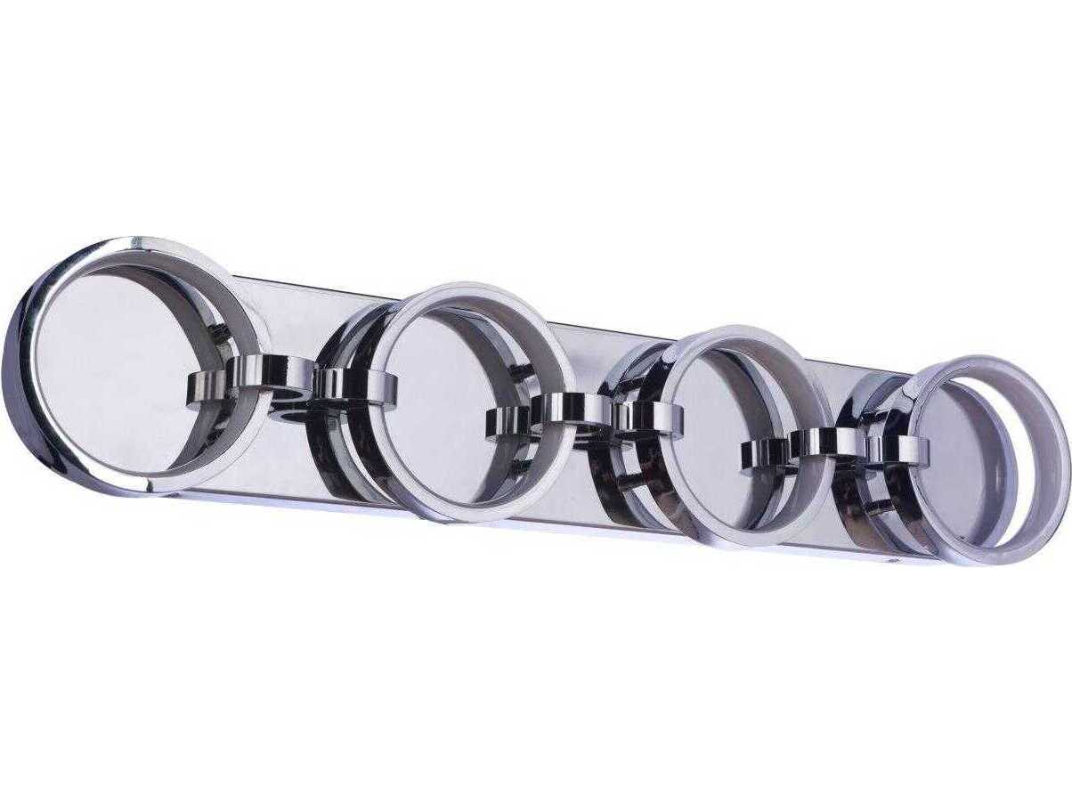 Craftmade Context 4-Light Chrome Vanity Light