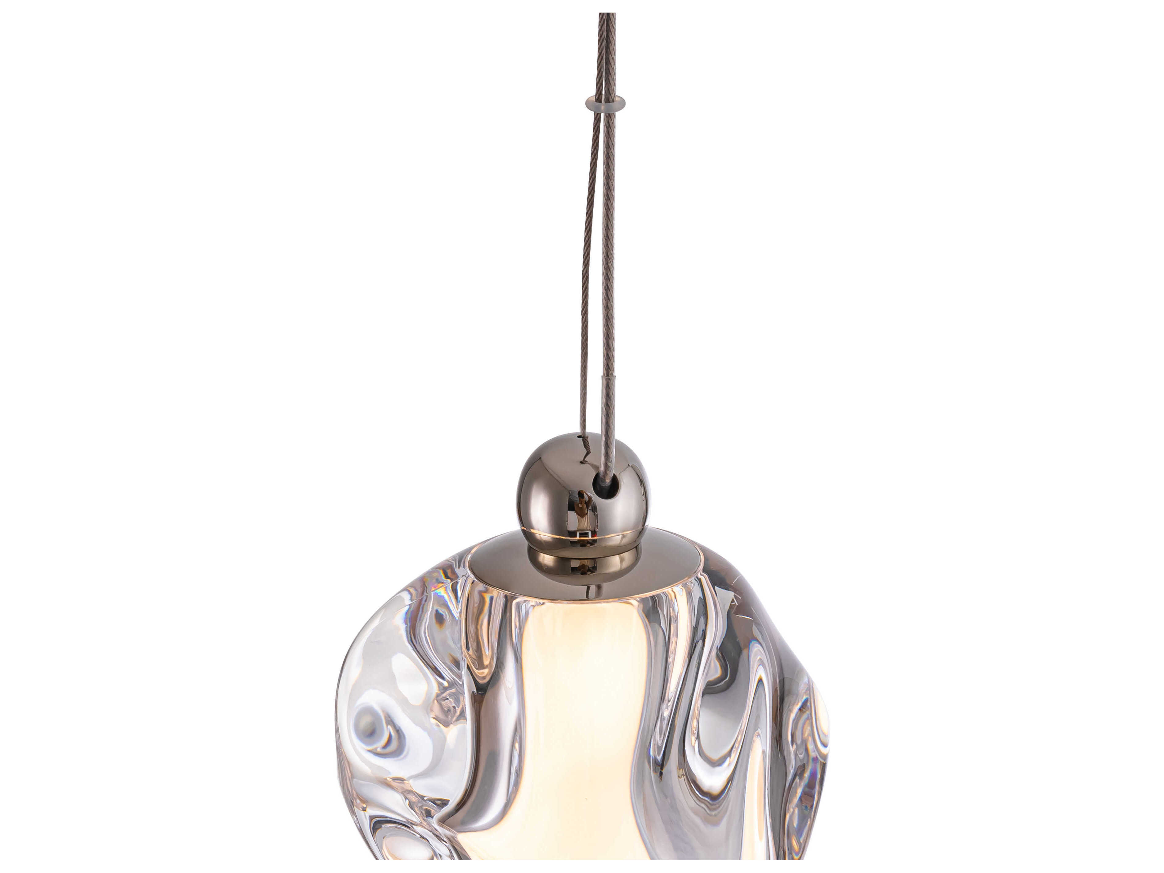 Craftmade Jackie 4-Light Polished Nickel Globe Mini Pendant