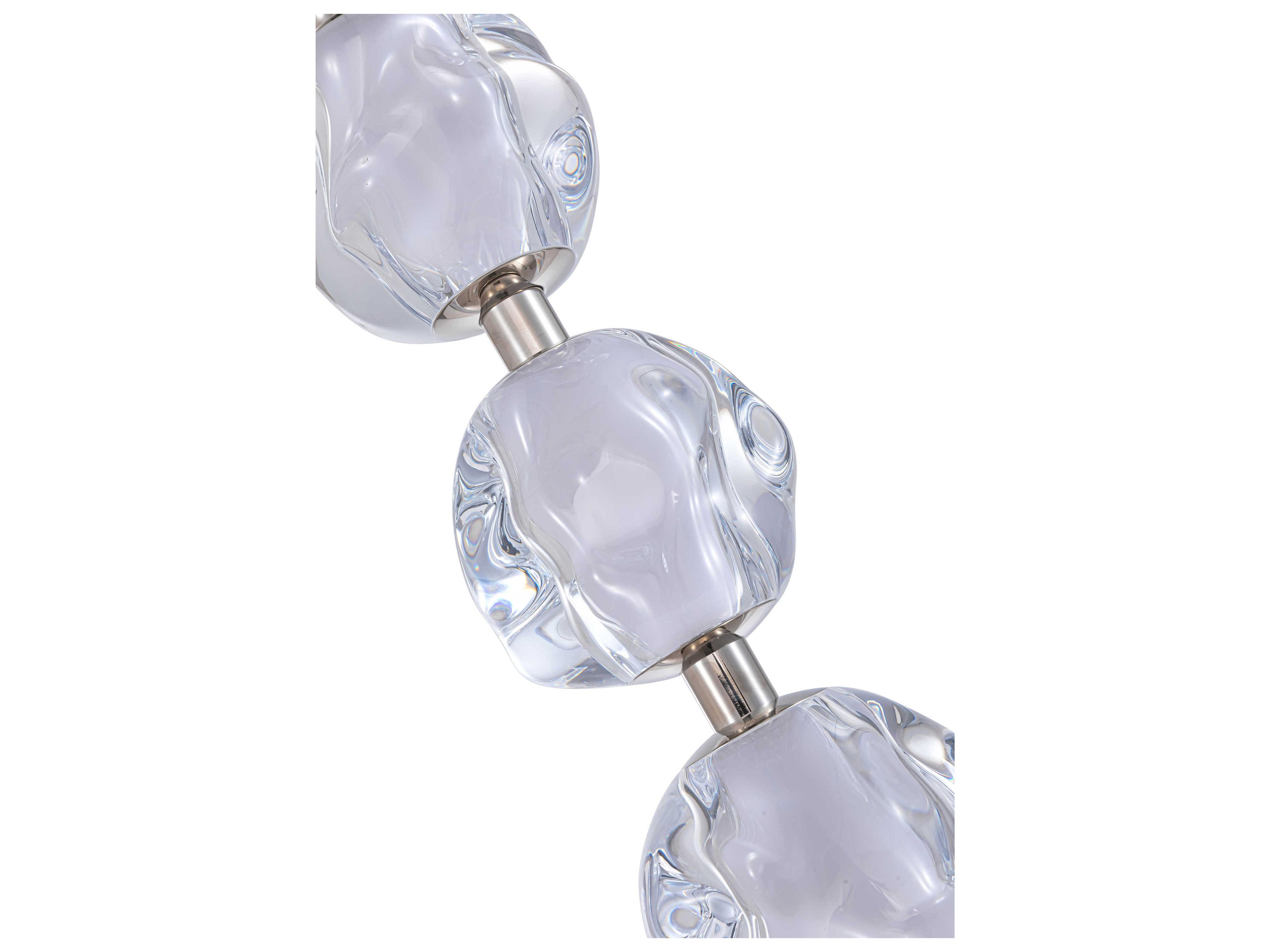 Craftmade Jackie 4-Light Polished Nickel Globe Mini Pendant