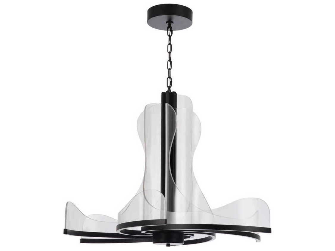 Craftmade Estrella 1-Light Flat Black Pendant