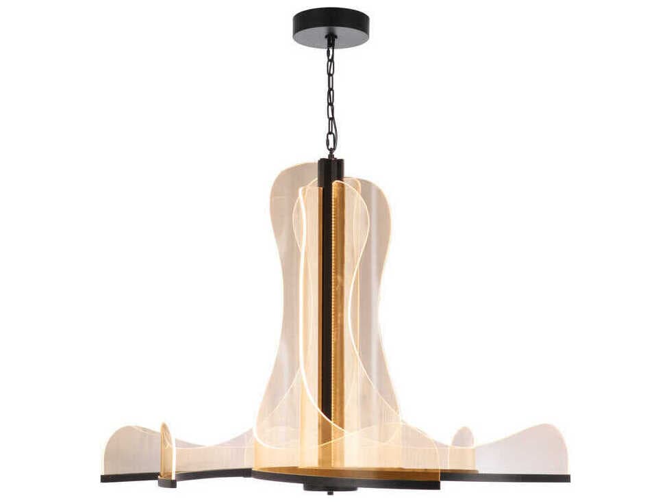 Craftmade Estrella 1-Light Flat Black Pendant