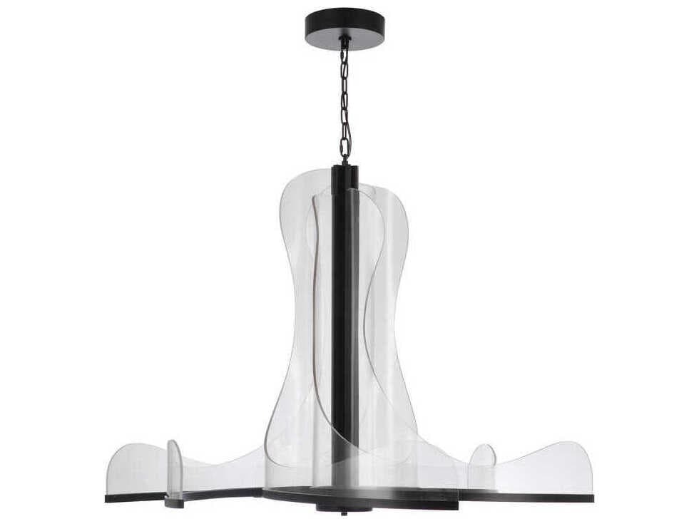 Craftmade Estrella 1-Light Flat Black Pendant