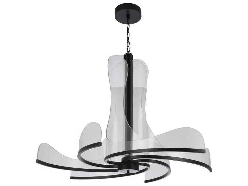 Craftmade Estrella 1-Light Flat Black Pendant