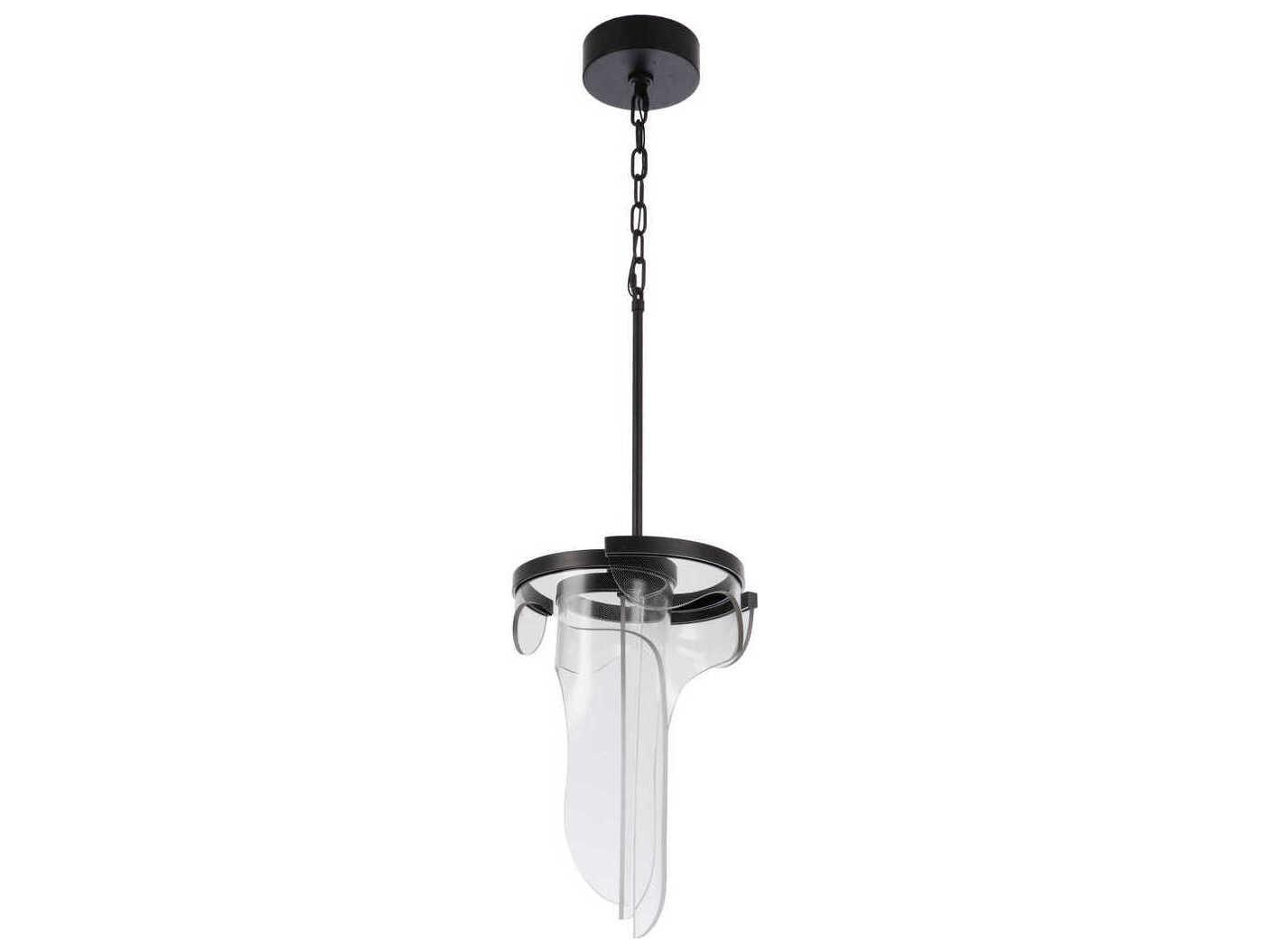 Craftmade Estrella 1-Light Flat Black Pendant