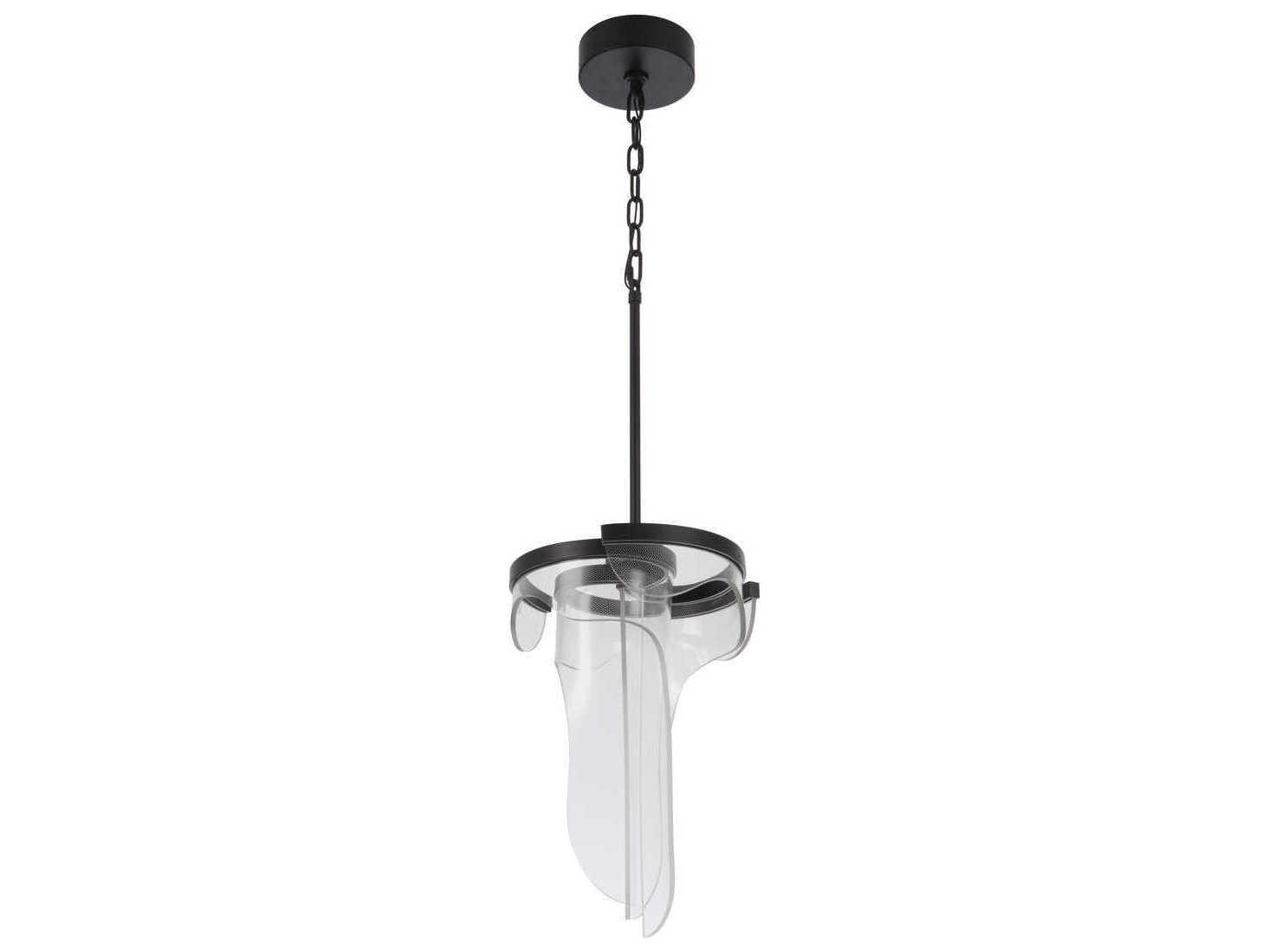 Craftmade Estrella 1-Light Flat Black Pendant