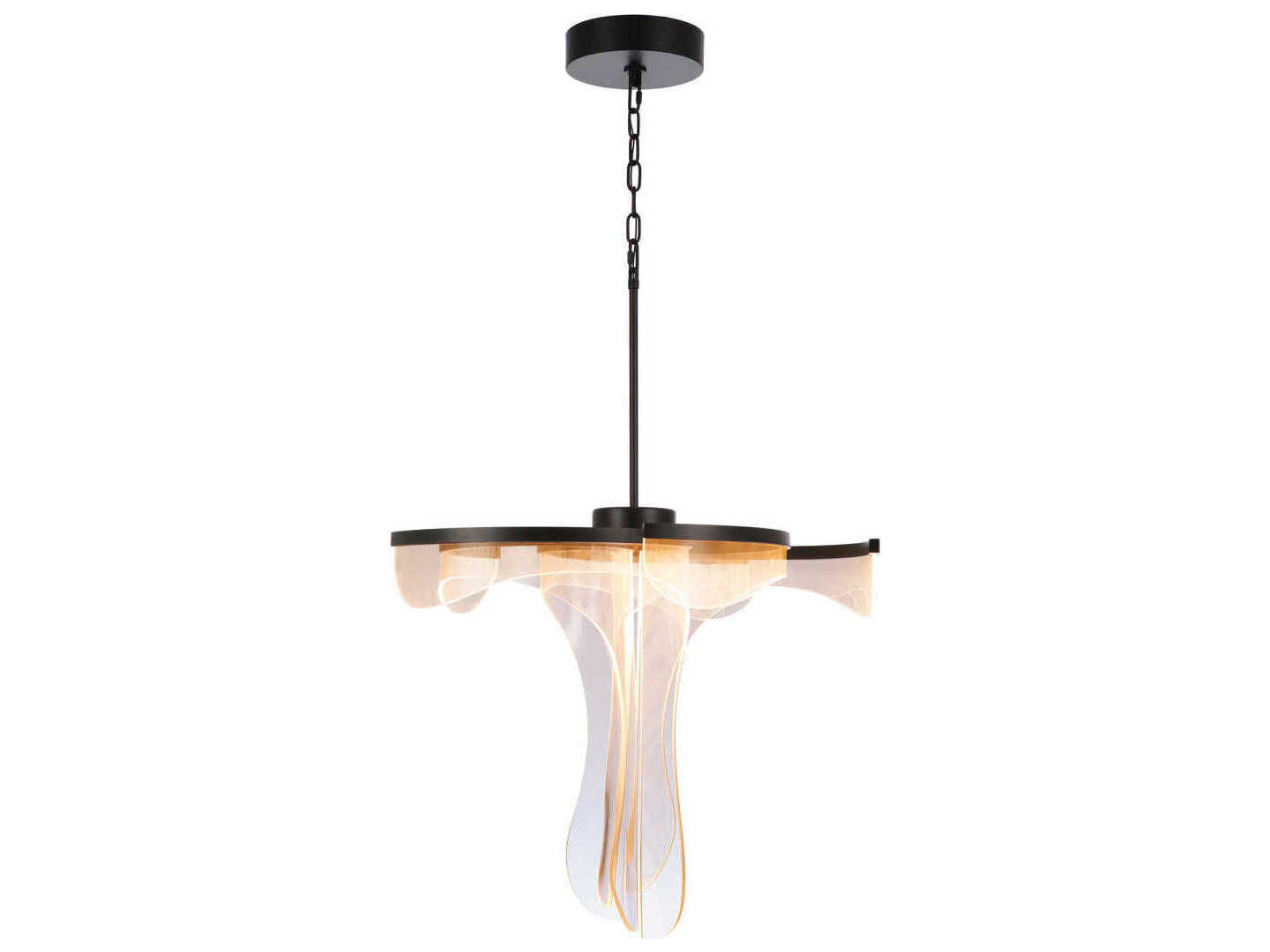 Craftmade Estrella 1-Light Flat Black Pendant