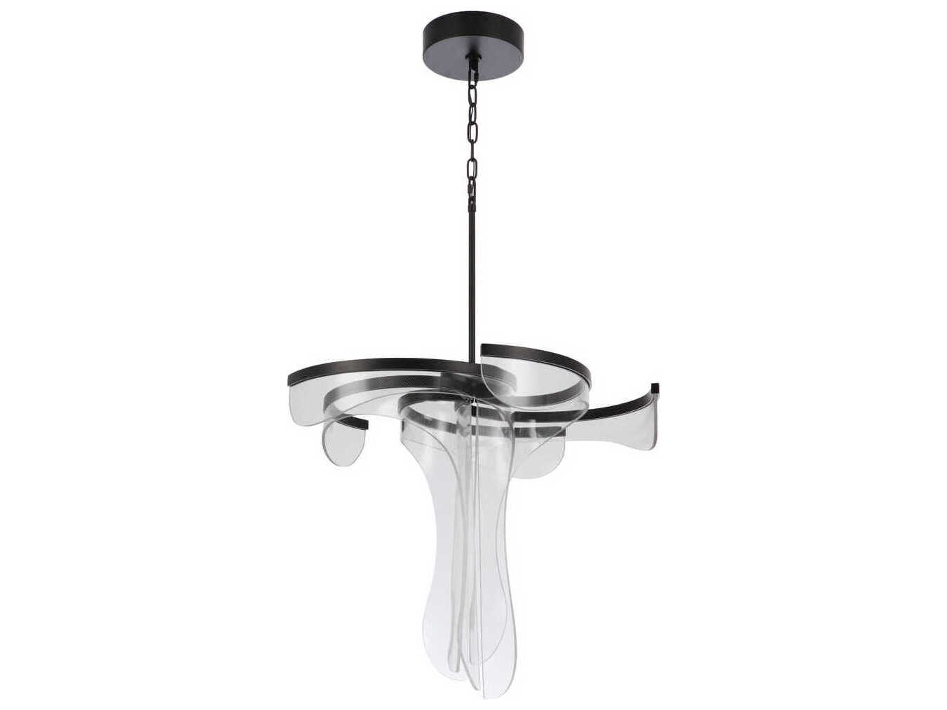 Craftmade Estrella 1-Light Flat Black Pendant