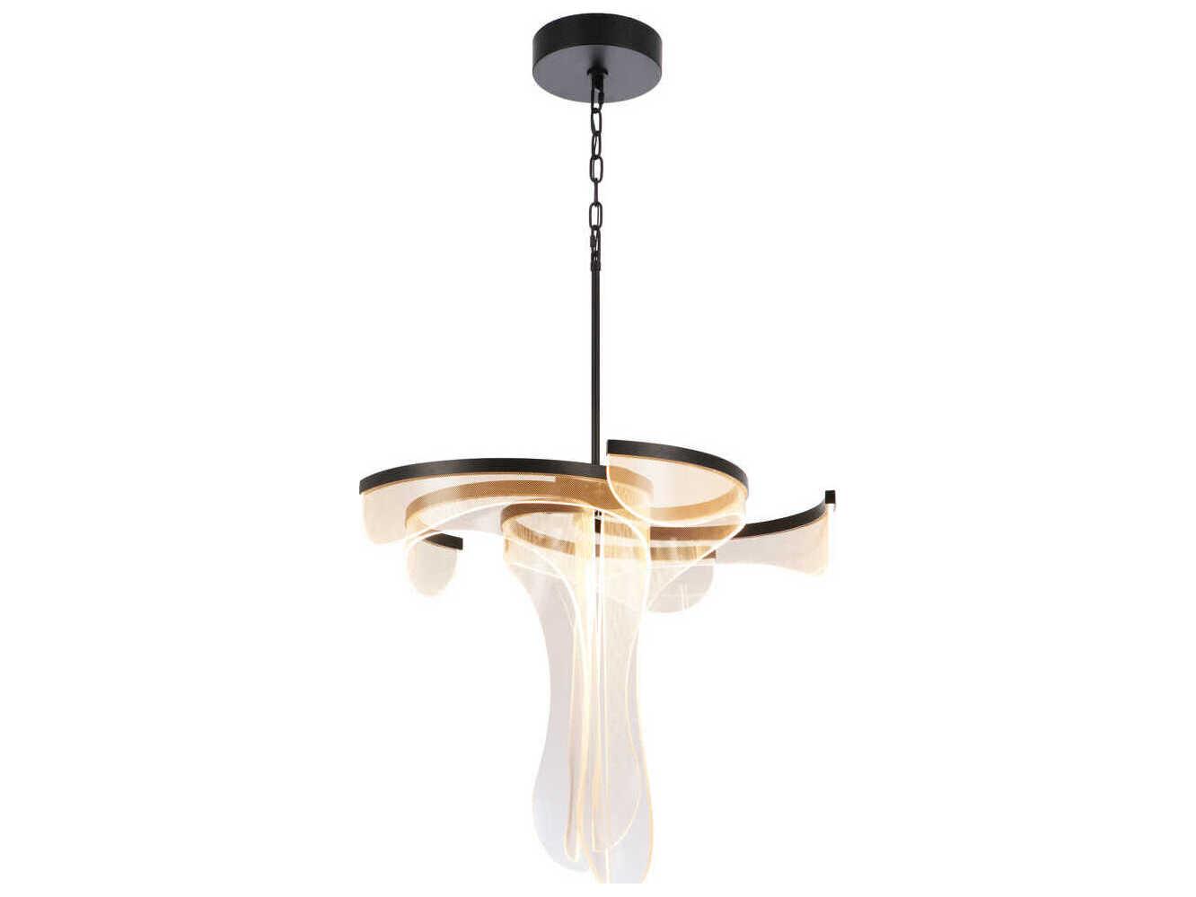 Craftmade Estrella 1-Light Flat Black Pendant