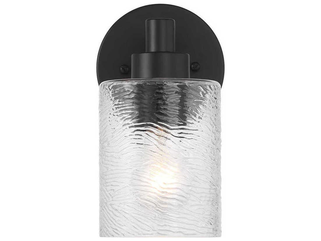 Craftmade Lyndsey 1-Light Flat Black Wall Sconce