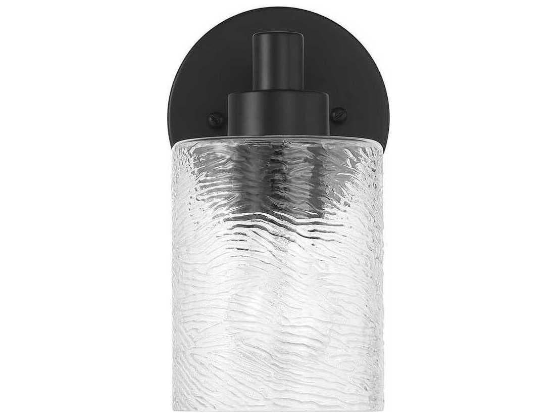 Craftmade Lyndsey 1-Light Flat Black Wall Sconce