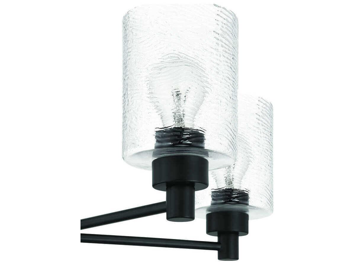 Craftmade Lyndsey 5-Light Flat Black Chandelier