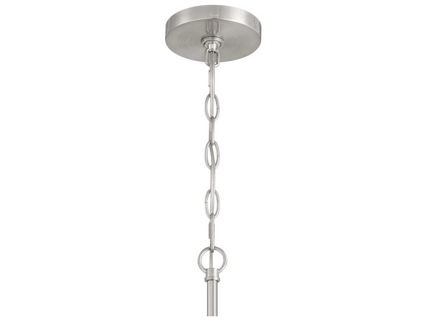 Craftmade Lyndsey 1-Light Brushed Polished Nickel Mini Pendant