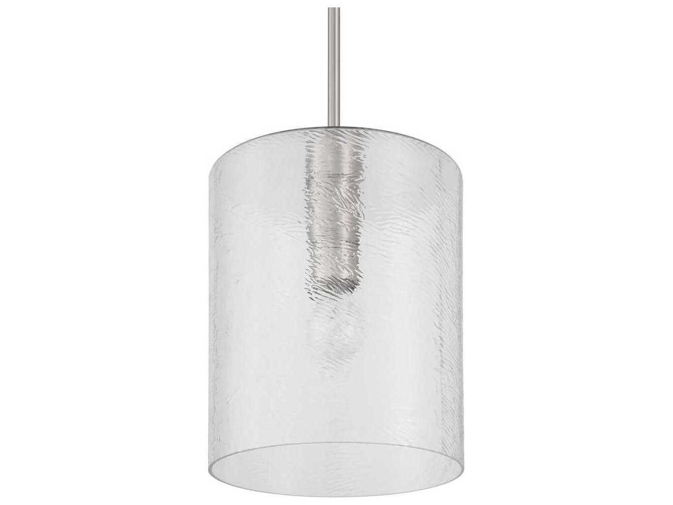Craftmade Lyndsey 1-Light Brushed Polished Nickel Mini Pendant