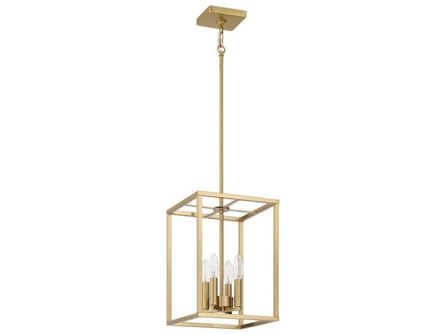 Craftmade Signature Foyer 4-Light Satin Brass Mini Pendant