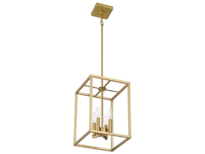 Craftmade Signature Foyer 4-Light Satin Brass Mini Pendant
