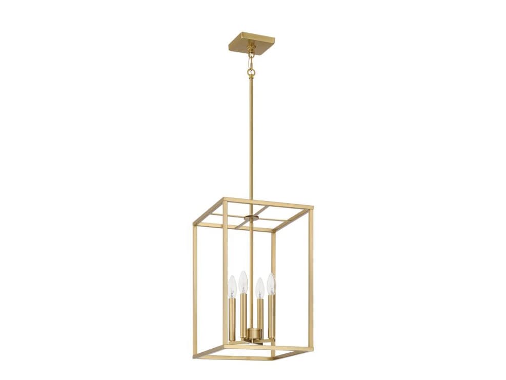 Craftmade Signature Foyer 4-Light Satin Brass Mini Pendant