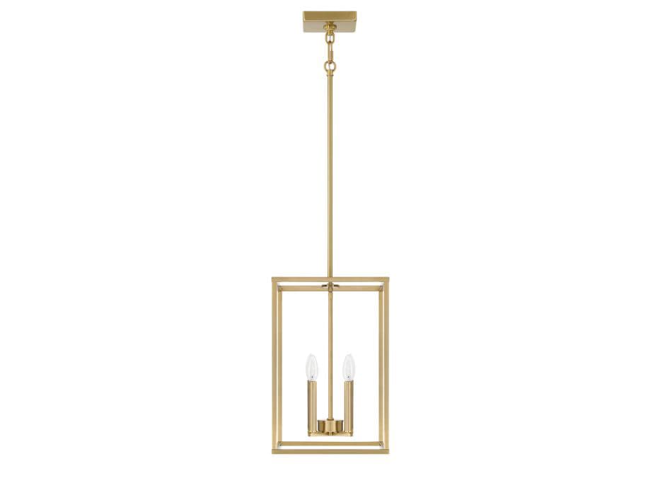 Craftmade Signature Foyer 4-Light Satin Brass Mini Pendant