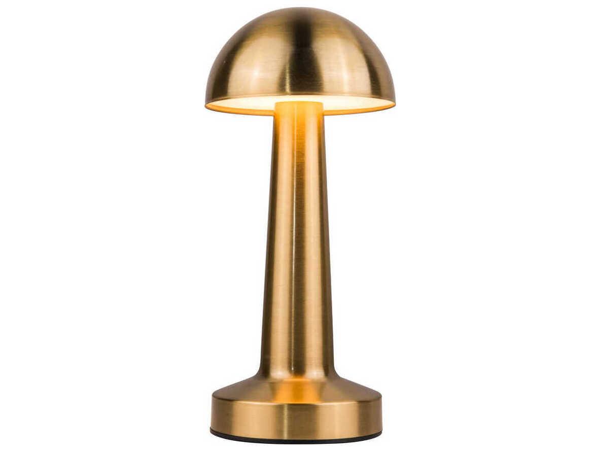 Craftmade Joni Brass Frost Polystyrene Table Lamp