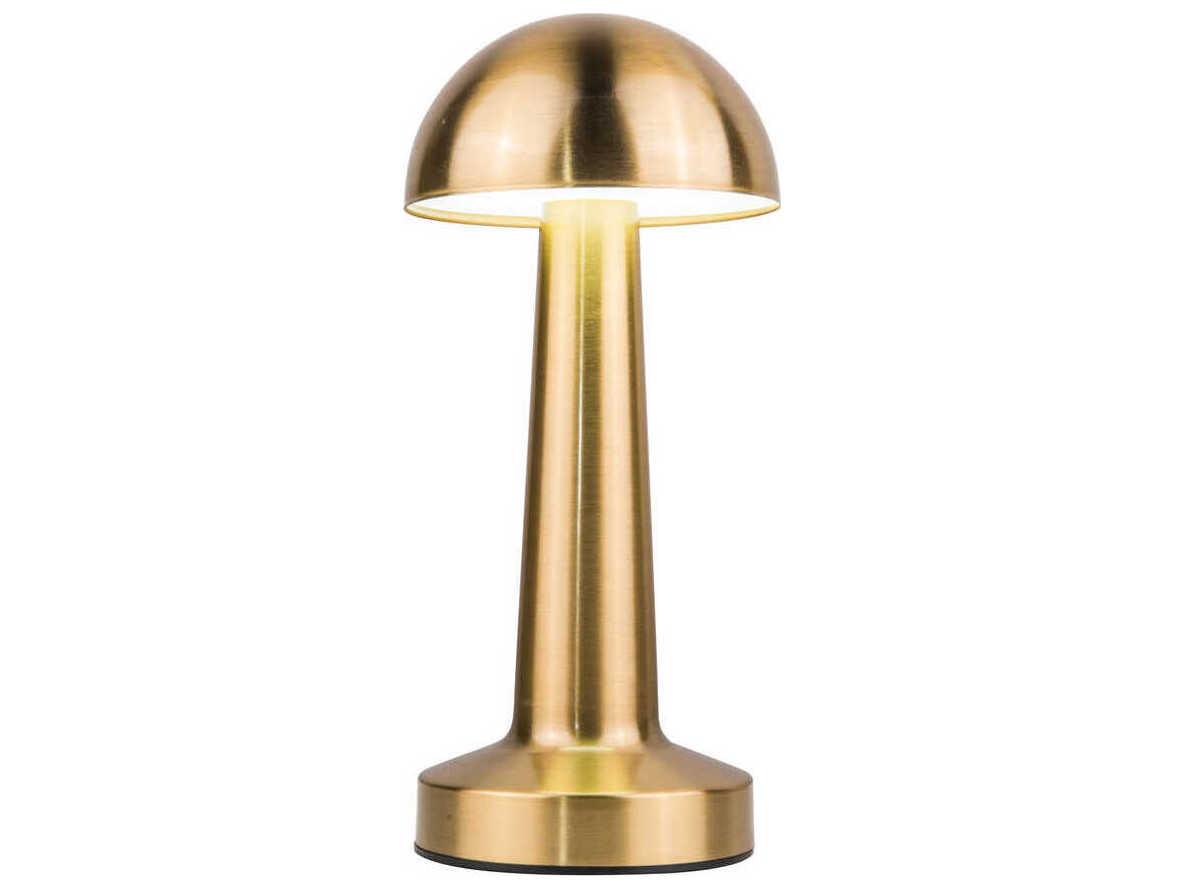 Craftmade Joni Brass Frost Polystyrene Table Lamp