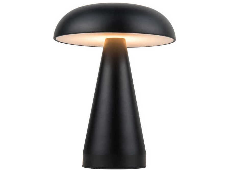 Craftmade Marta Flat Black Frost Polystyrene Table Lamp