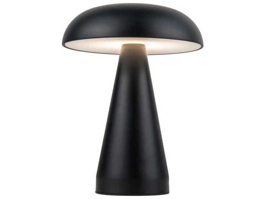 Craftmade Marta Flat Black Frost Polystyrene Table Lamp