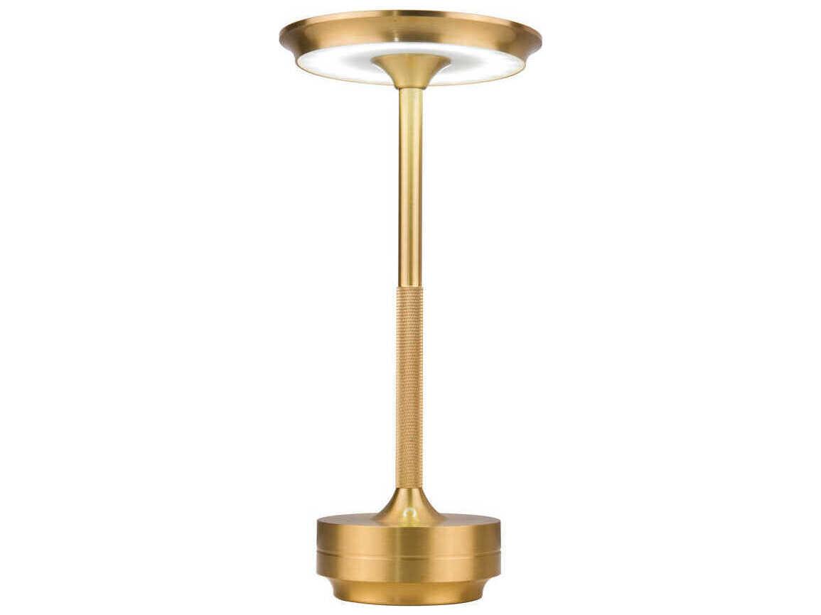 Craftmade Rikki Gold Frost Polystyrene Table Lamp