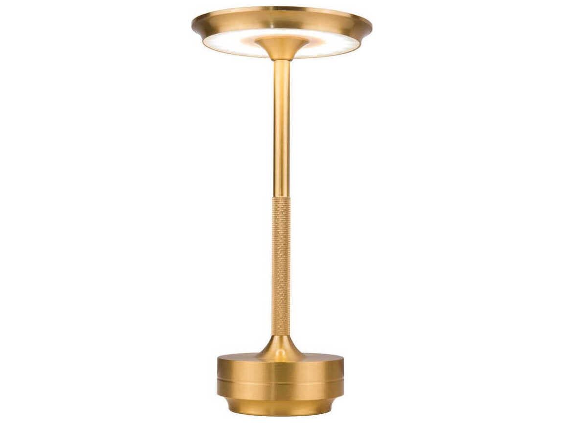 Craftmade Rikki Gold Frost Polystyrene Table Lamp