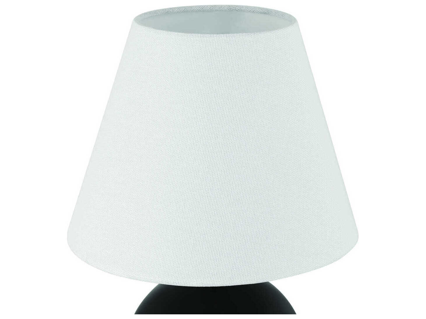 Craftmade Olive Flat Black Satin Brass Table Lamp