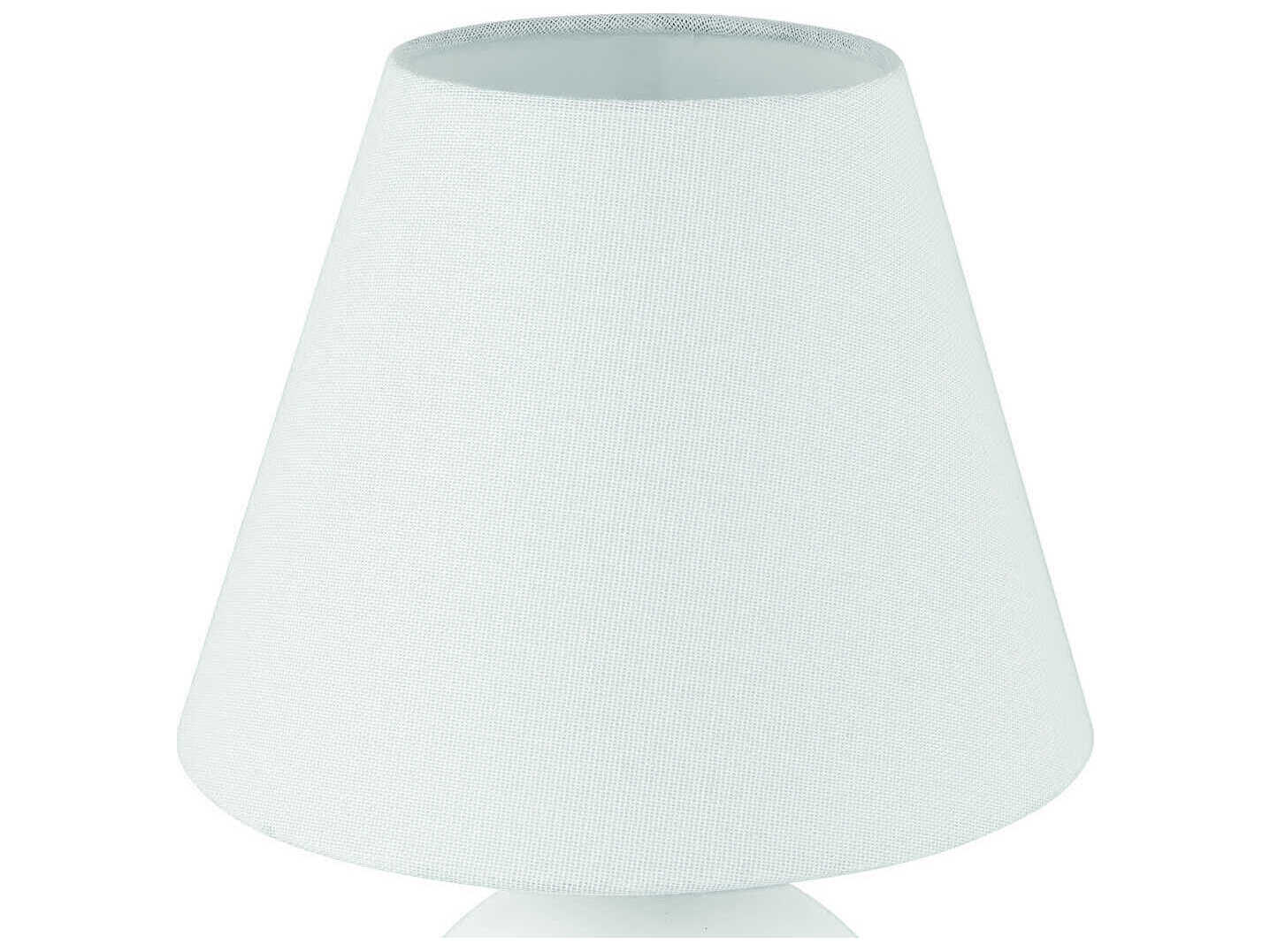 Craftmade Olive White Satin Brass Table Lamp