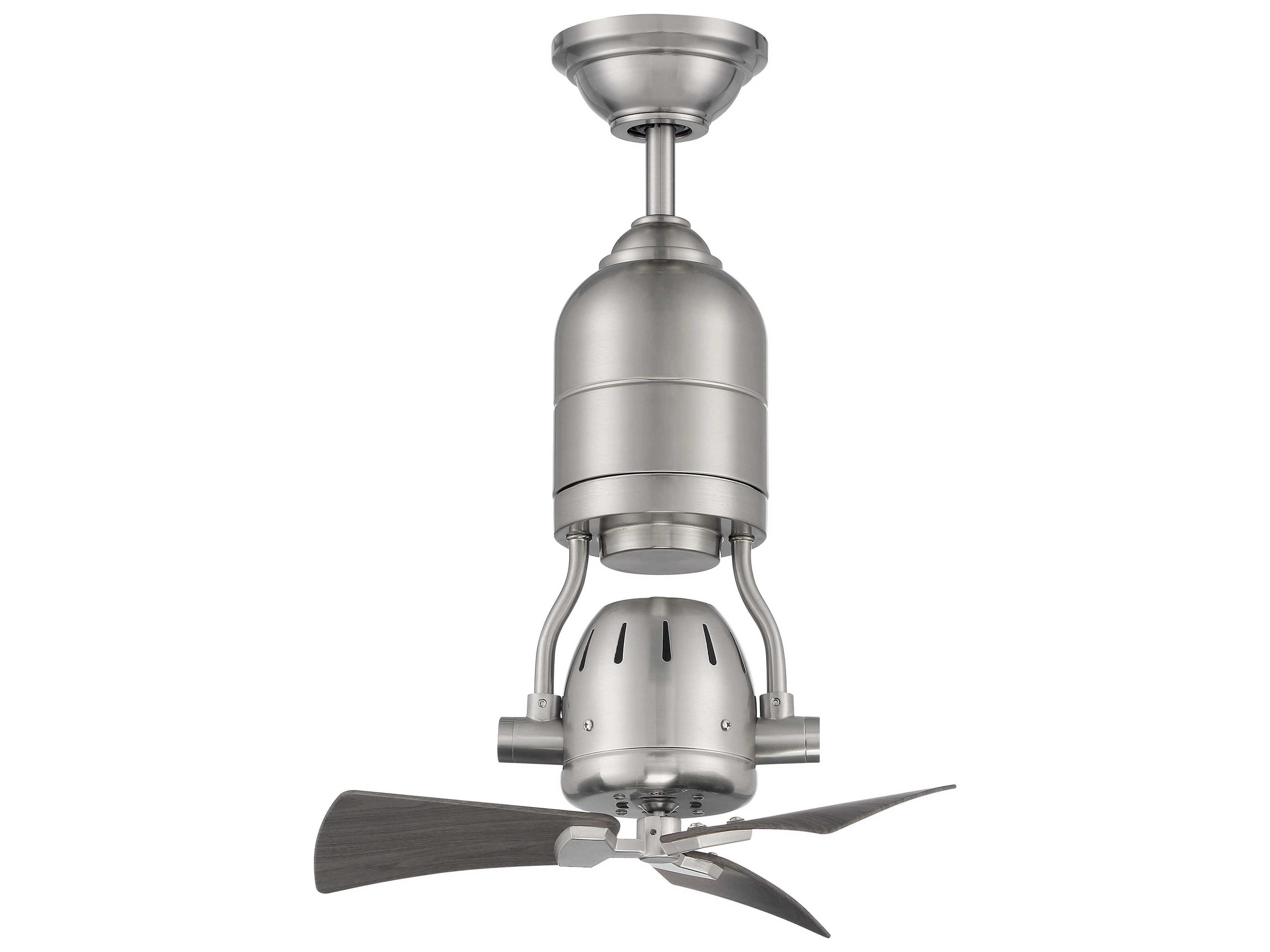 Craftmade Bellows Uno Brushed Nickel 1 - Light 18" LED Ceiling Fan