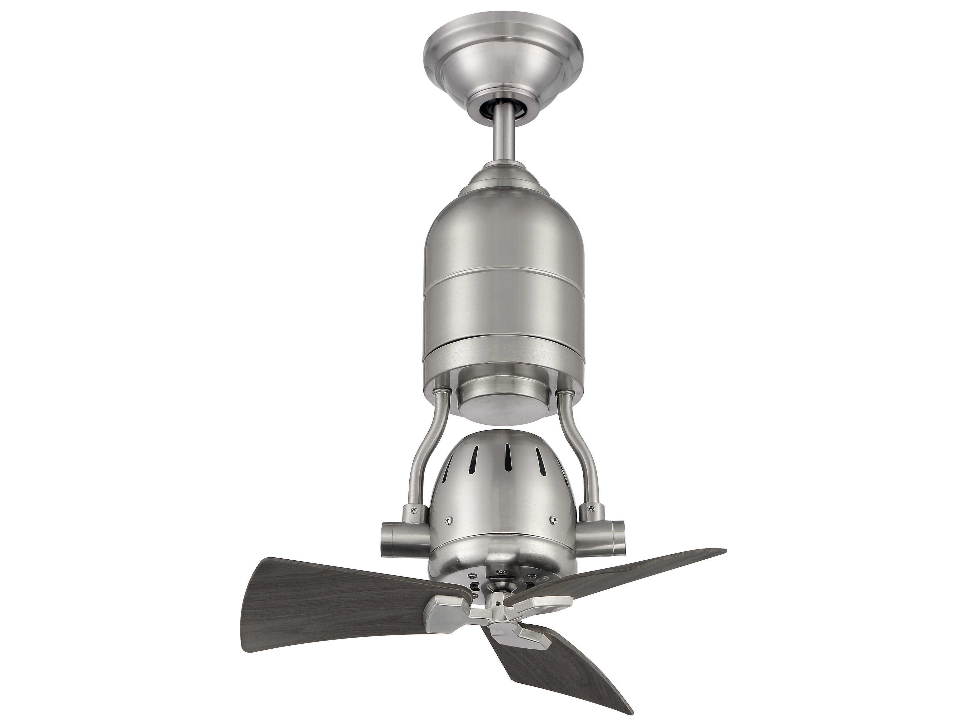 Craftmade Bellows Uno Brushed Nickel 1 - Light 18" LED Ceiling Fan