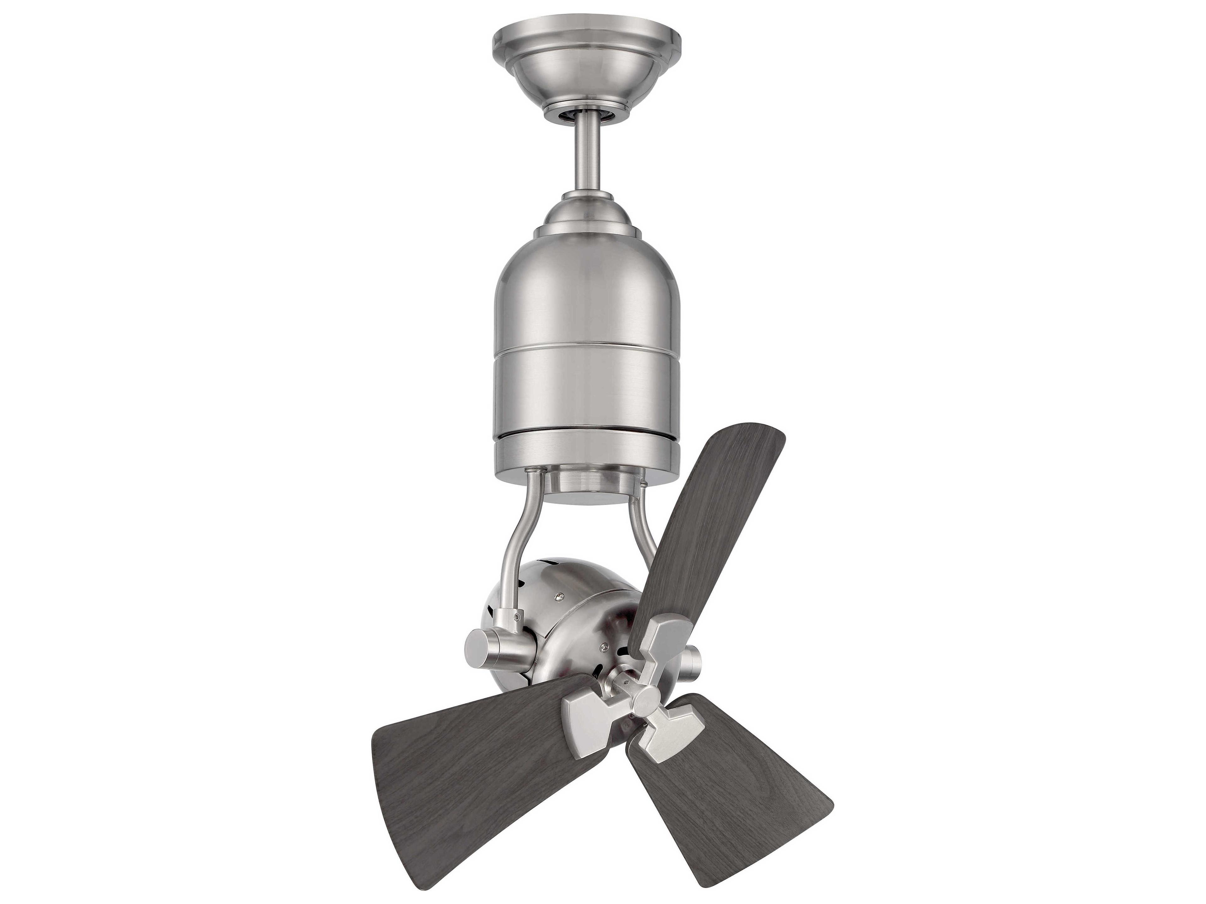 Craftmade Bellows Uno Brushed Nickel 1 - Light 18" LED Ceiling Fan